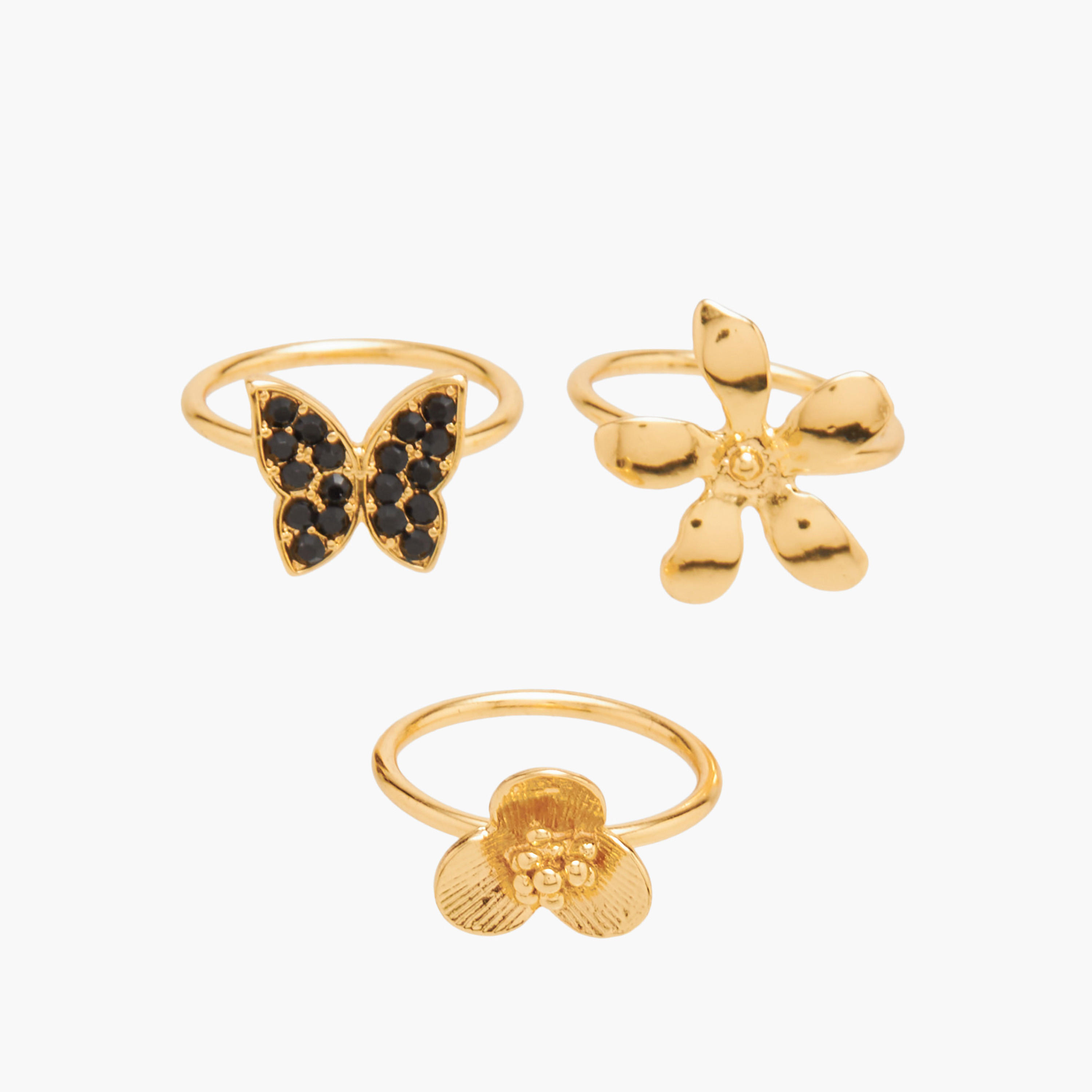 Embellished 3-Piece Ring Set - S-M-women-watchesandjewellery-jewellery-rings-image-1