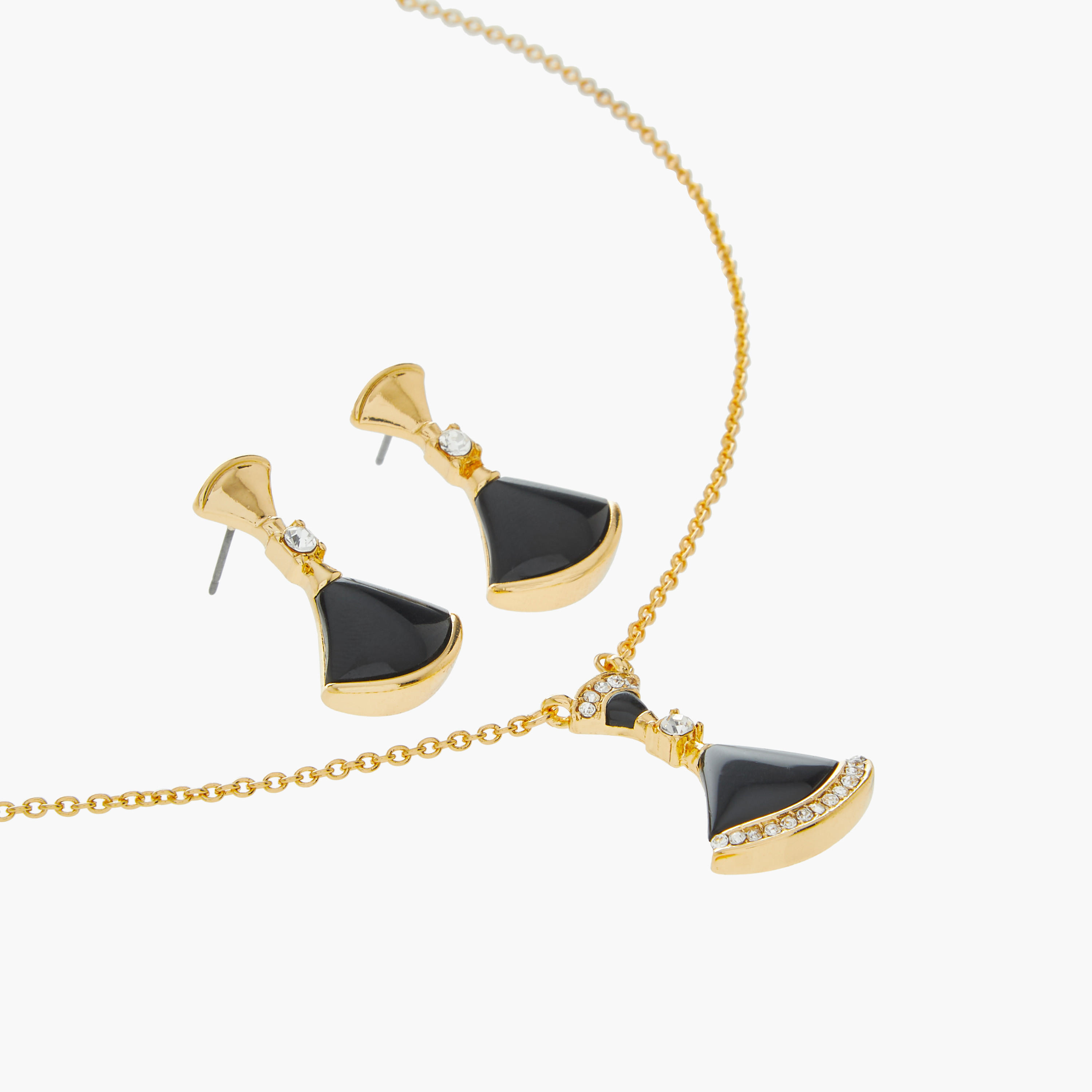 طقم عقد بدلاية مرصعة وحلق-women-watchesandjewellery-jewellery-jewellerysets-image-4