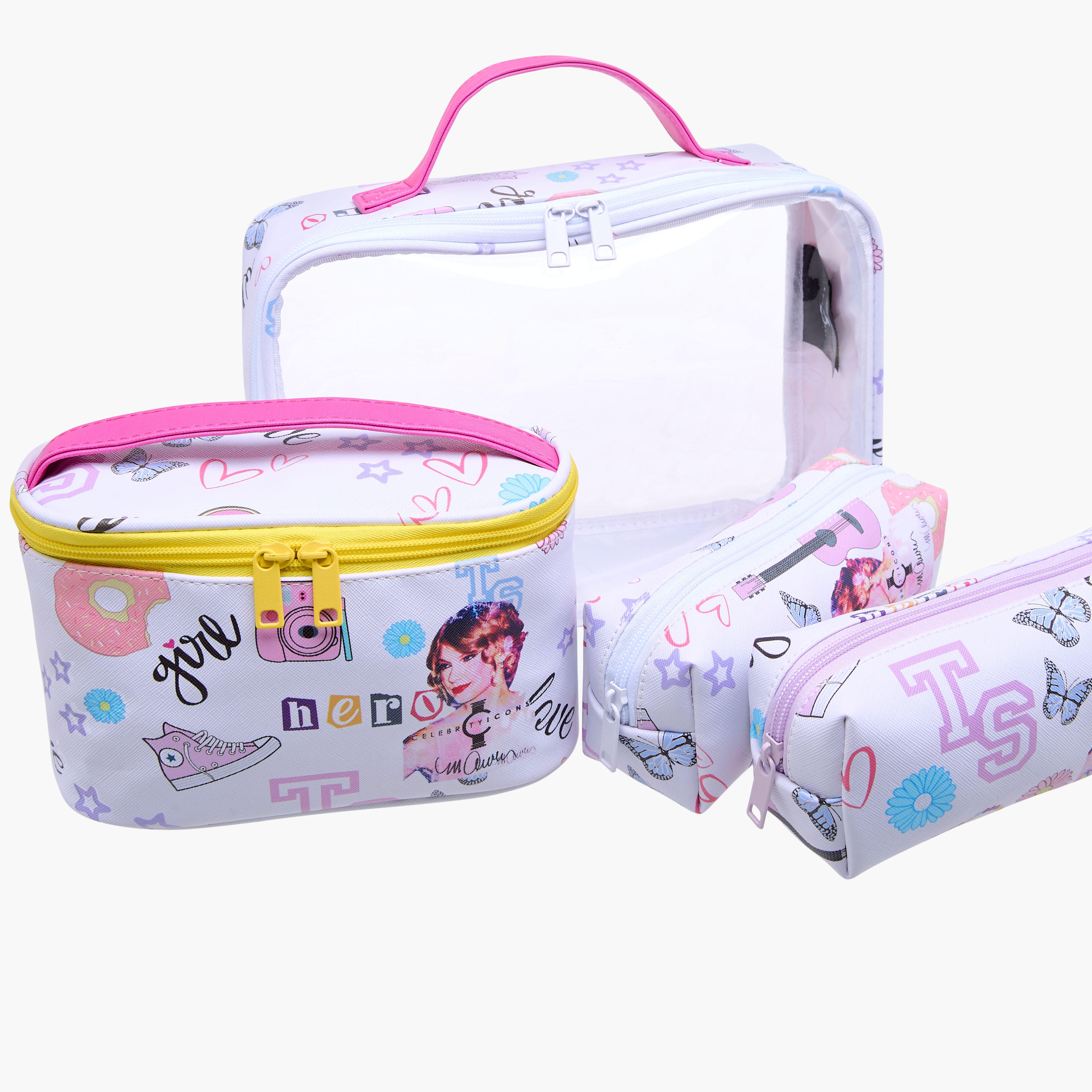 Taylor Swift 4-Piece Cosmetic Bag Set-beautyandpersonalcare-makeup-brushesandaccessories-makeuppouches-image-8