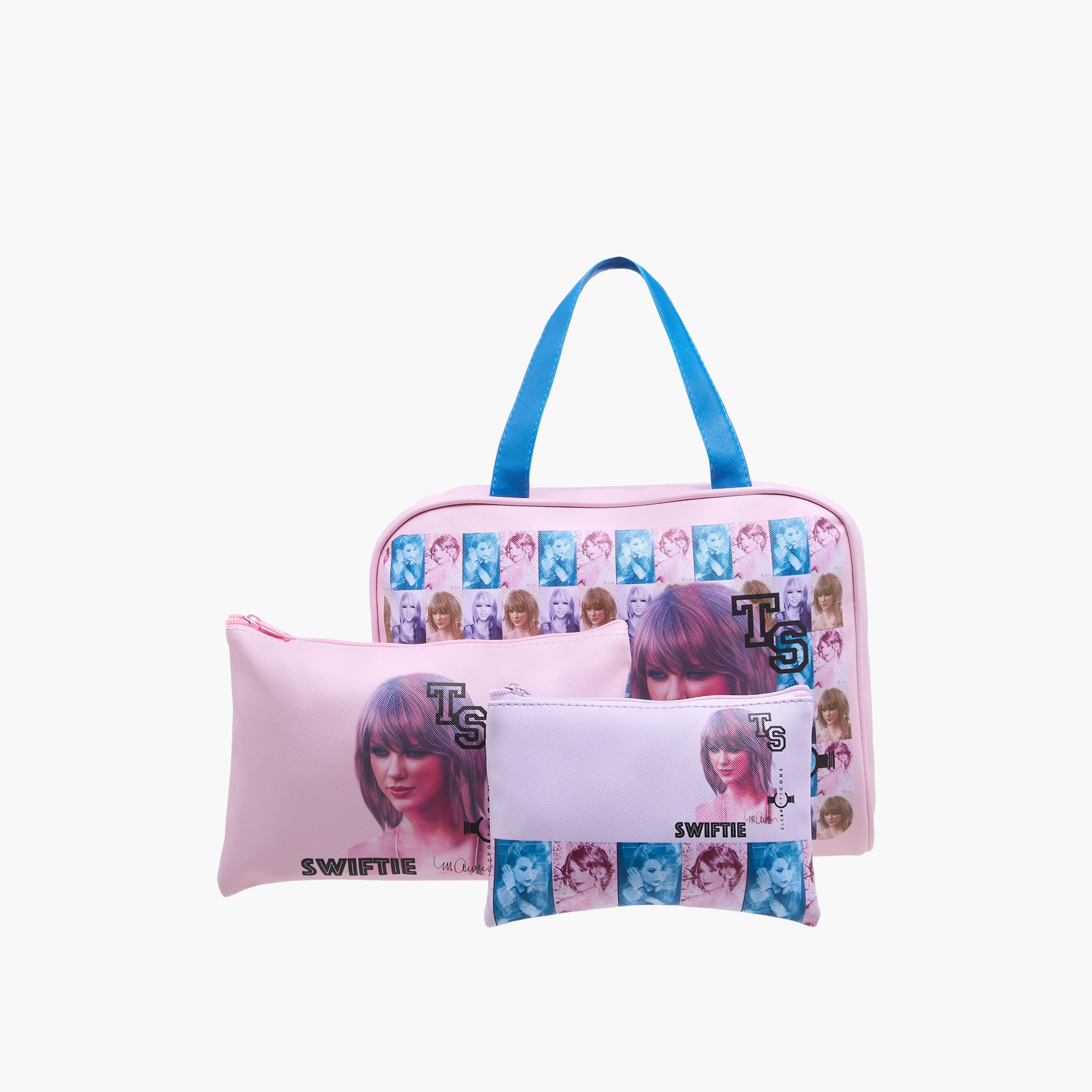 Taylor Swift 3-Piece Vanity Bag and Pouch Set-beautyandpersonalcare-makeup-brushesandaccessories-makeuppouches-image-1