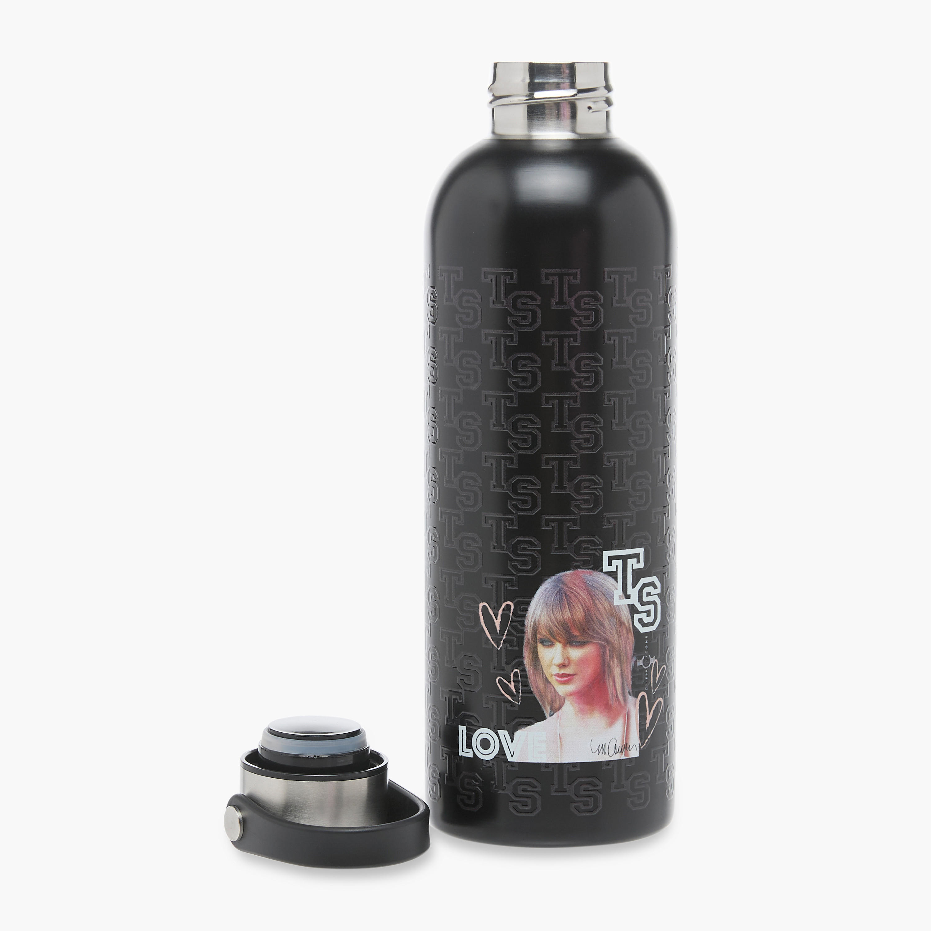 Taylor Swift Print Double Wall Stainless Steel Water Bottle- 650 ml-school-waterbottles-image-2
