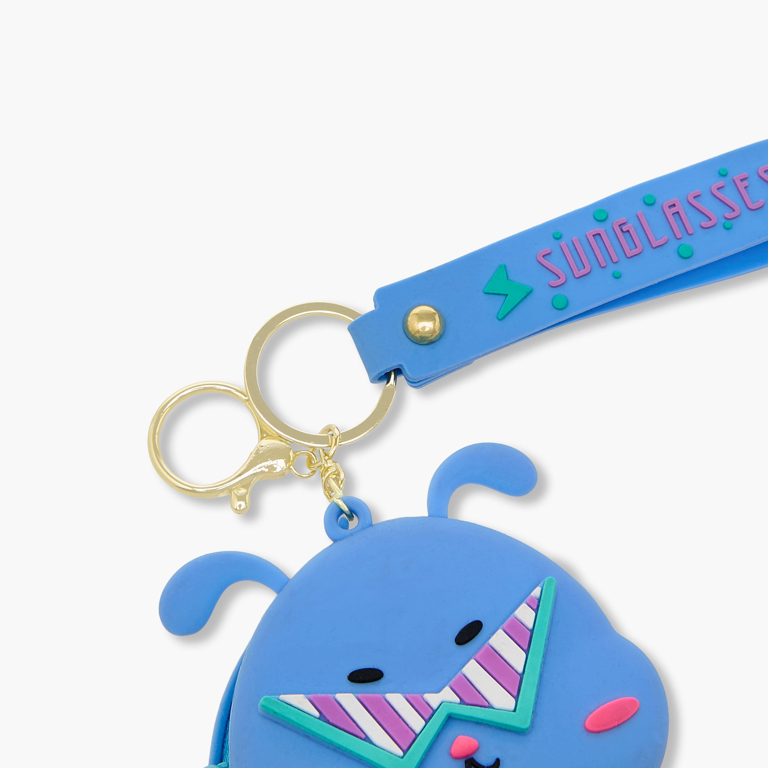 Syloon Rabbit Coin Pouch Keyring with Lobster Hook-girls-accessories-keyringsandbagcharms-image-2