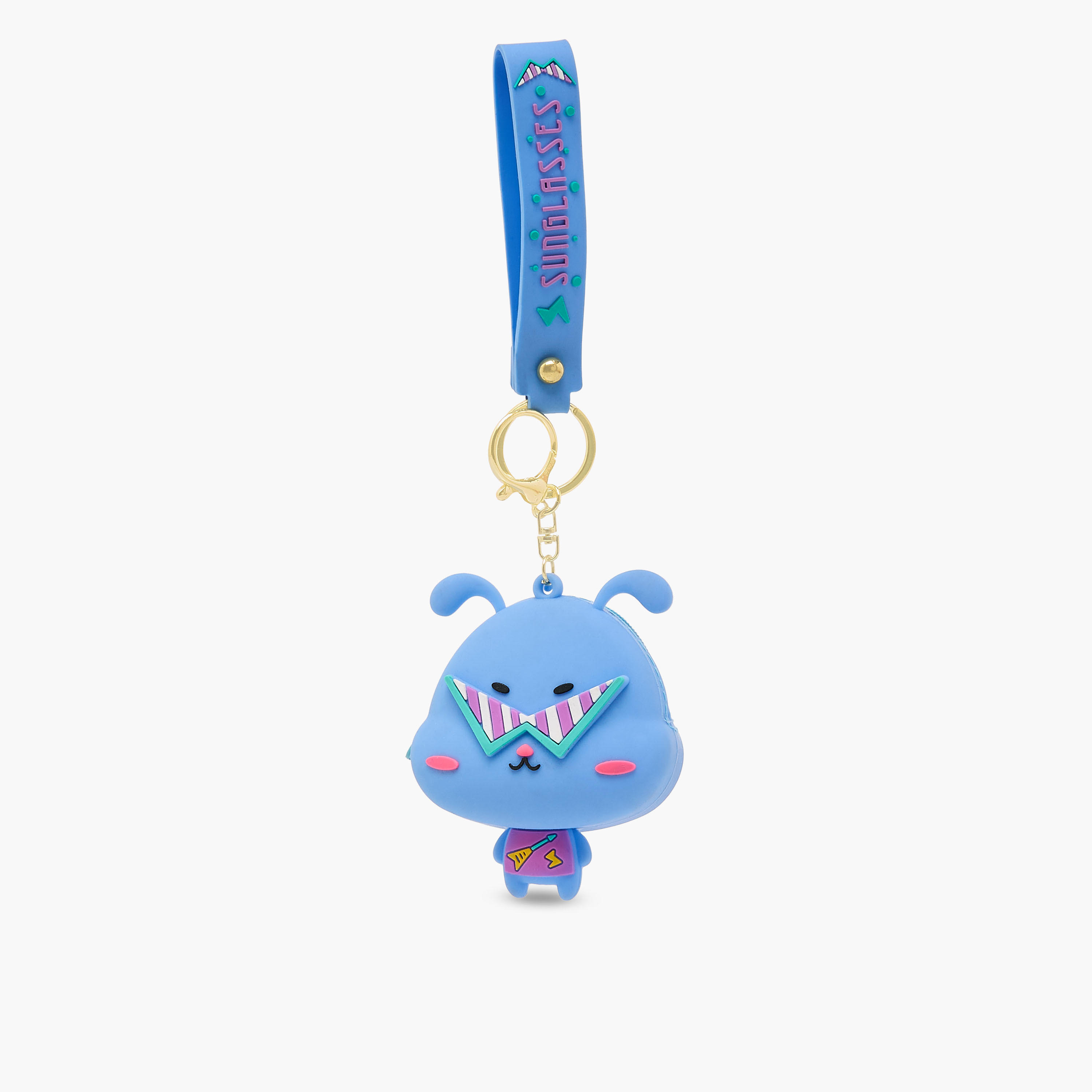Syloon Rabbit Coin Pouch Keyring with Lobster Hook-girls-accessories-keyringsandbagcharms-image-4