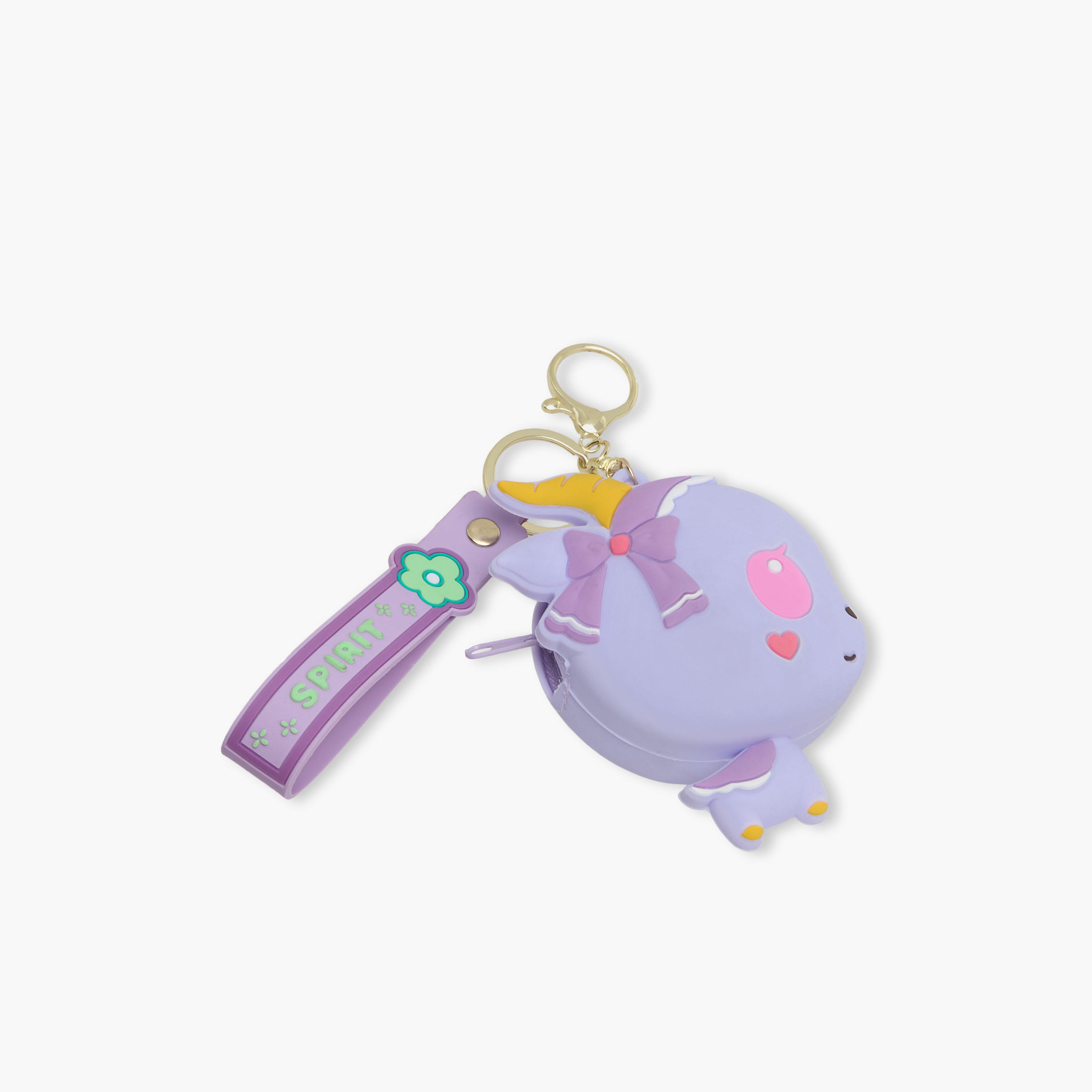 Syloon Accent Detail Keyring with Lobster Hook-girls-accessories-keyringsandbagcharms-image-2