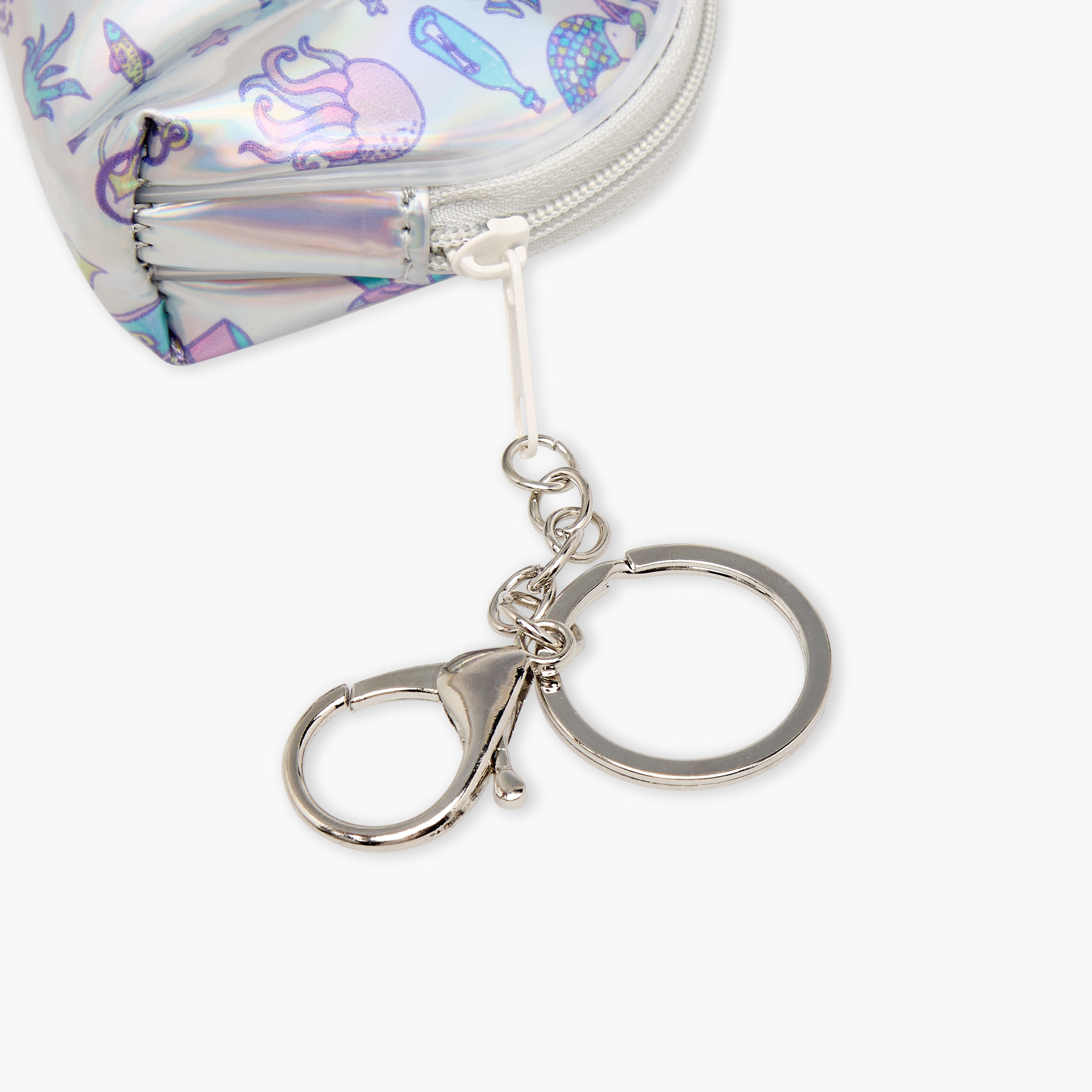 Syloon Pouch Printed Keyring with Lobster Hook-girls-accessories-keyringsandbagcharms-image-4