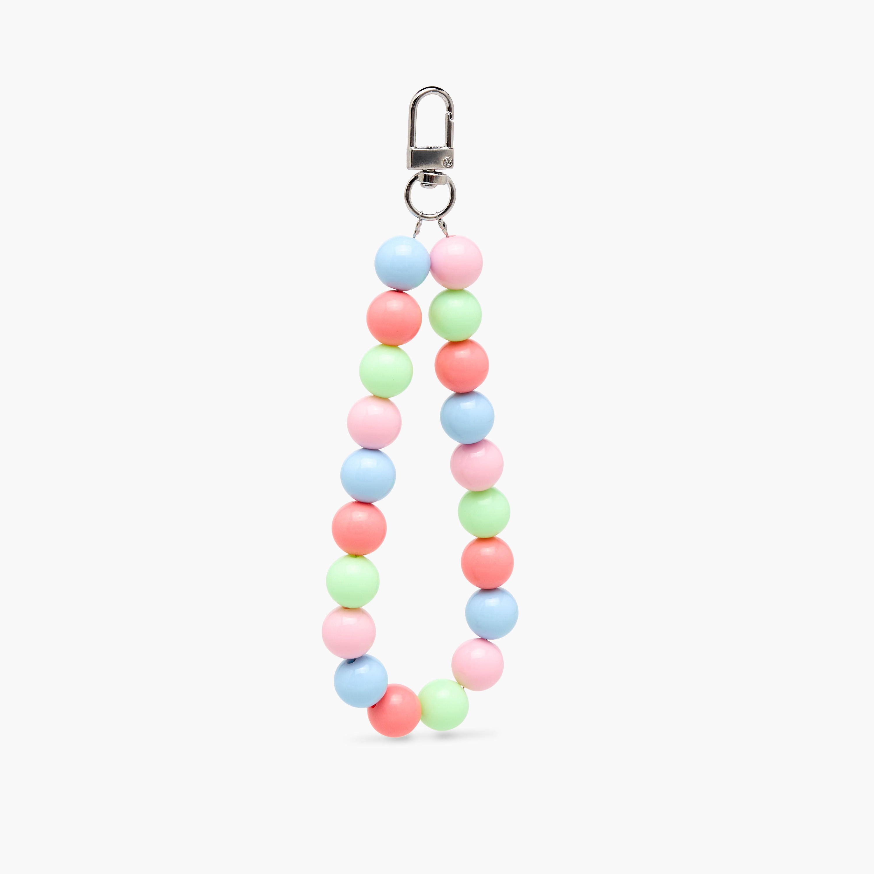 Syloon Bead Accent Keyring with Lobster Hook-girls-accessories-keyringsandbagcharms-image-1