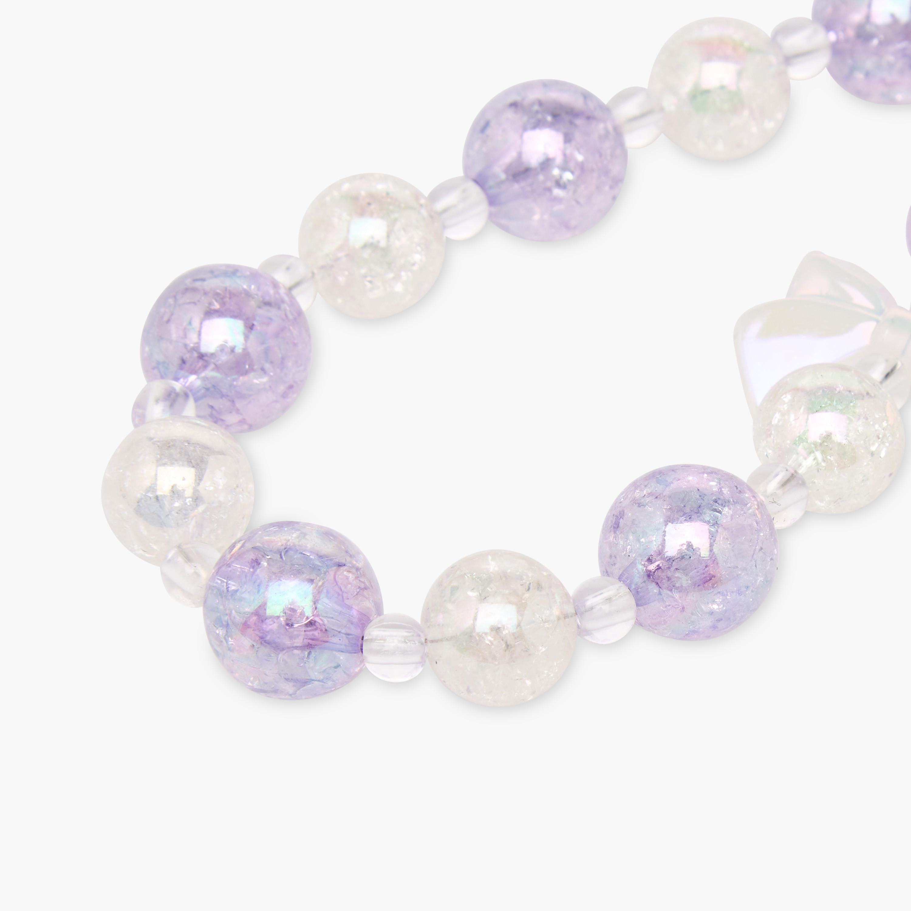 Syloon Bead Accent Keyring with Clasp-girls-accessories-keyringsandbagcharms-image-3