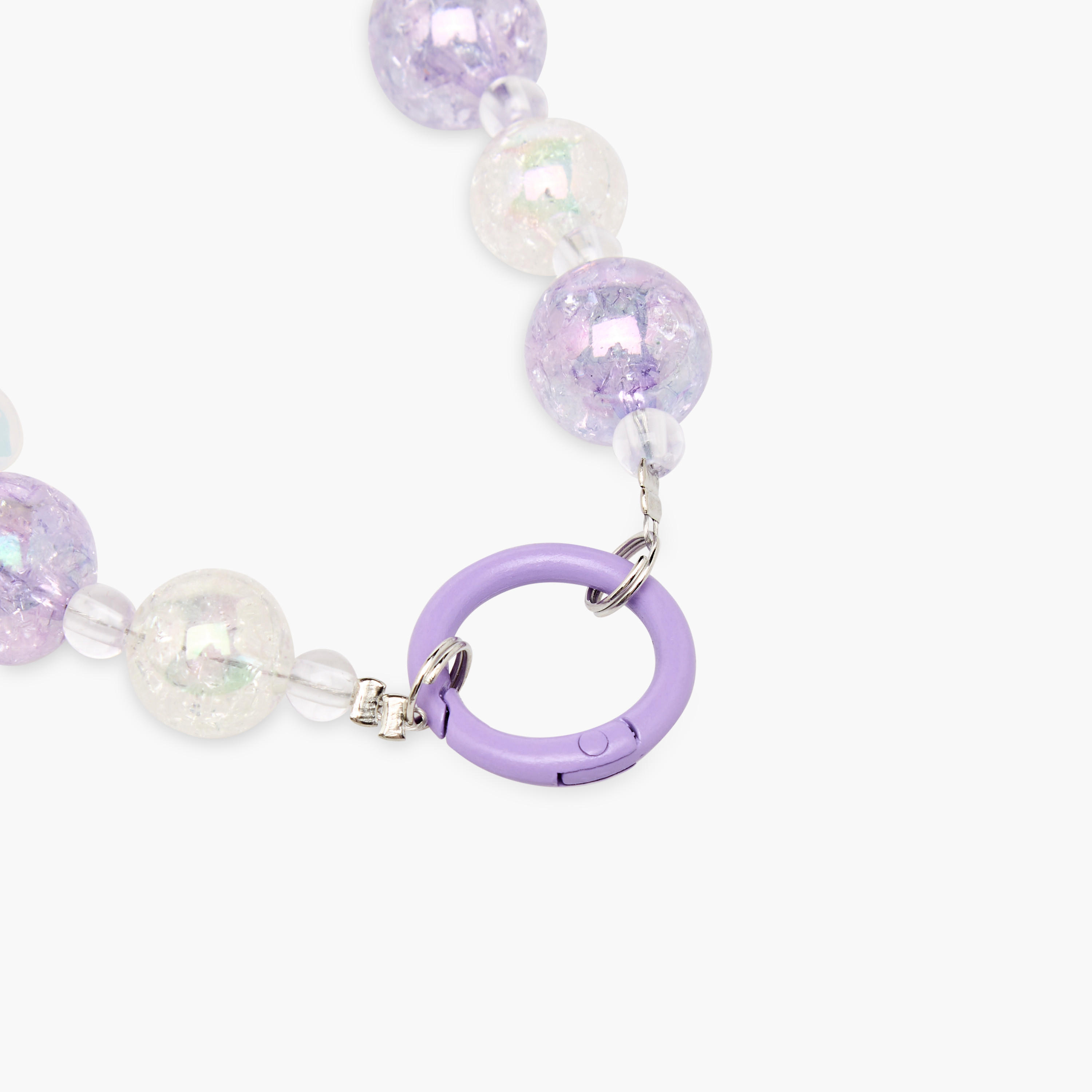Syloon Bead Accent Keyring with Clasp-girls-accessories-keyringsandbagcharms-image-4