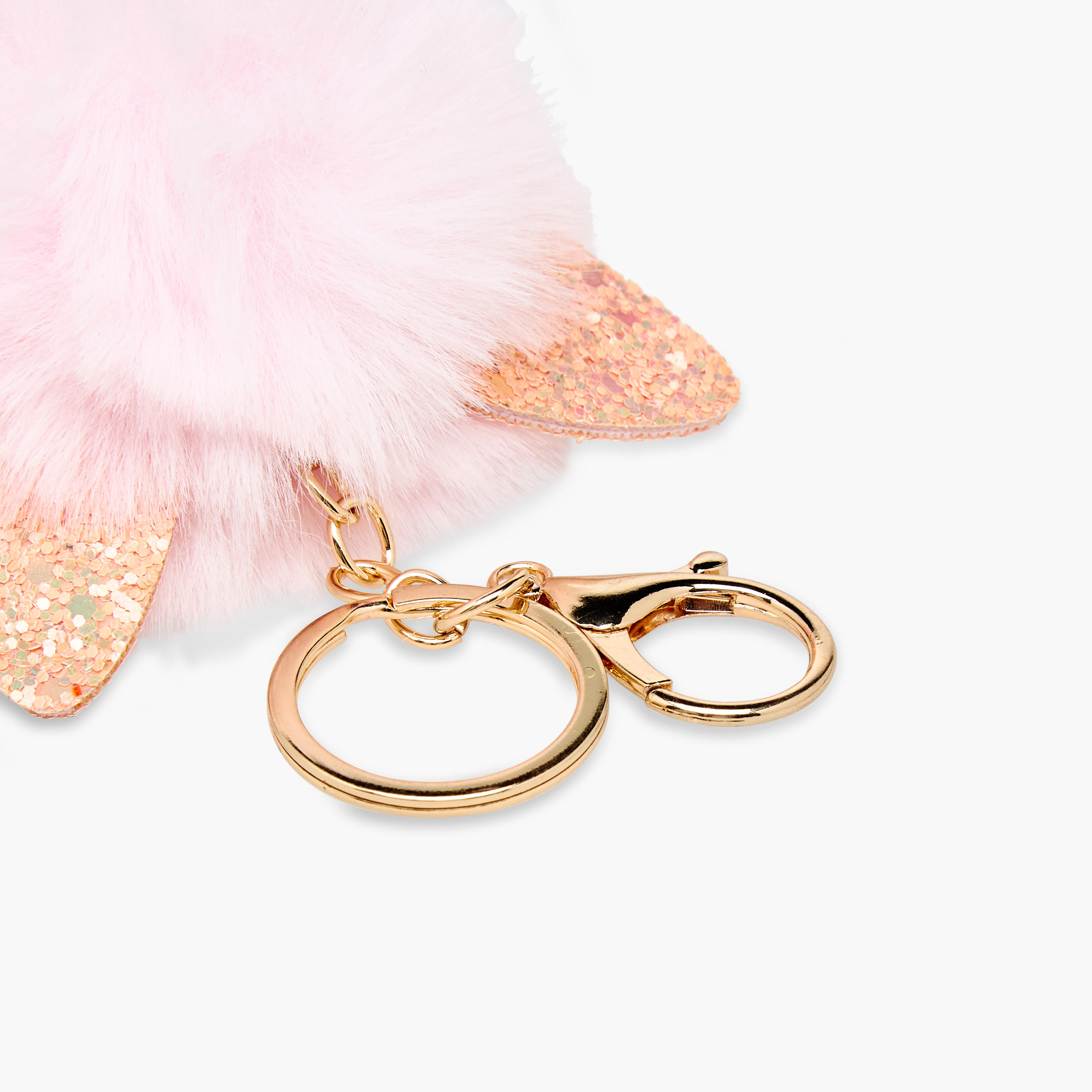 Syloon Cat Pom Pom Accent Keyring with Lobster Hook-girls-accessories-keyringsandbagcharms-image-3