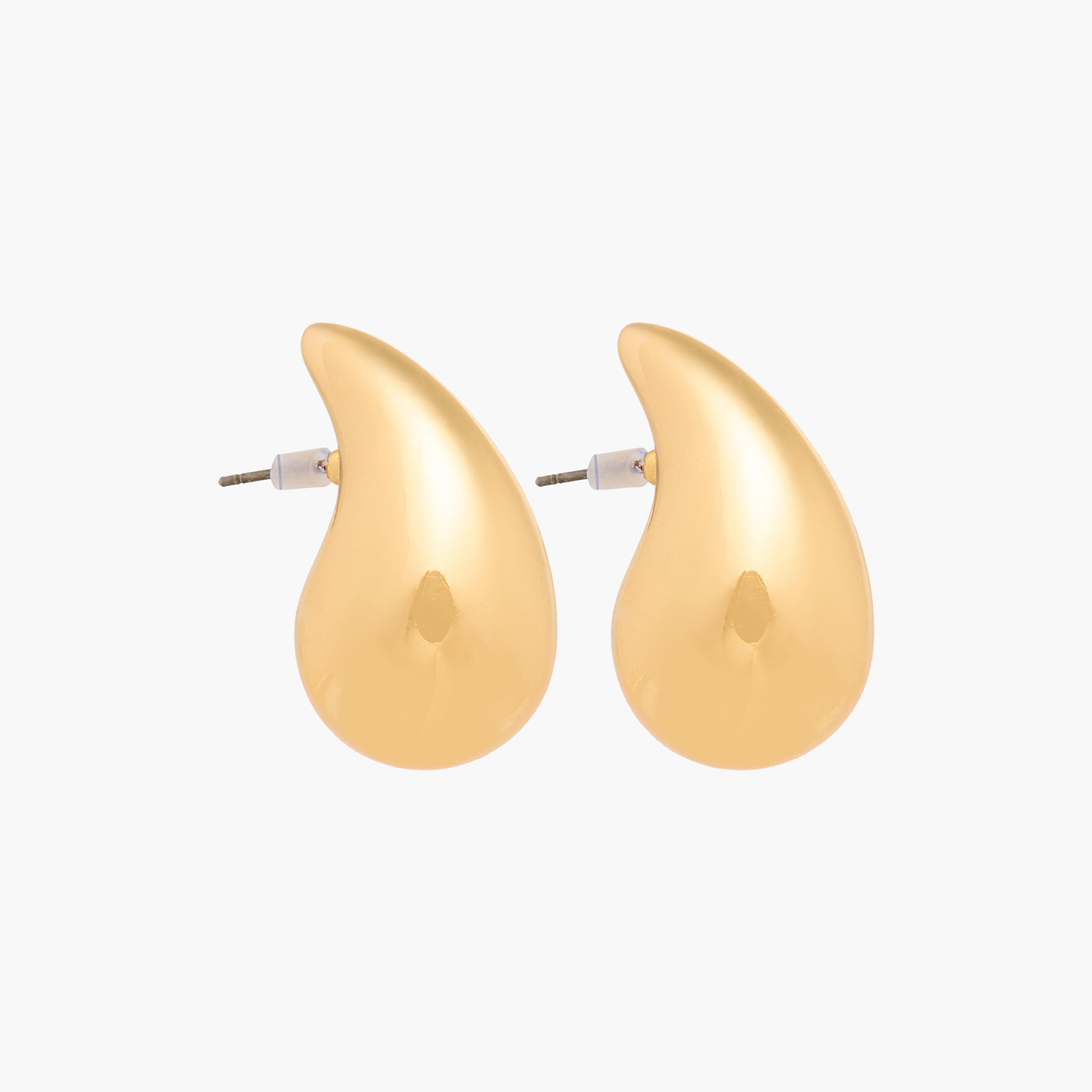 Teardrop Shape Earrings with Pushback Closure-women-watchesandjewellery-jewellery-earrings-image-3