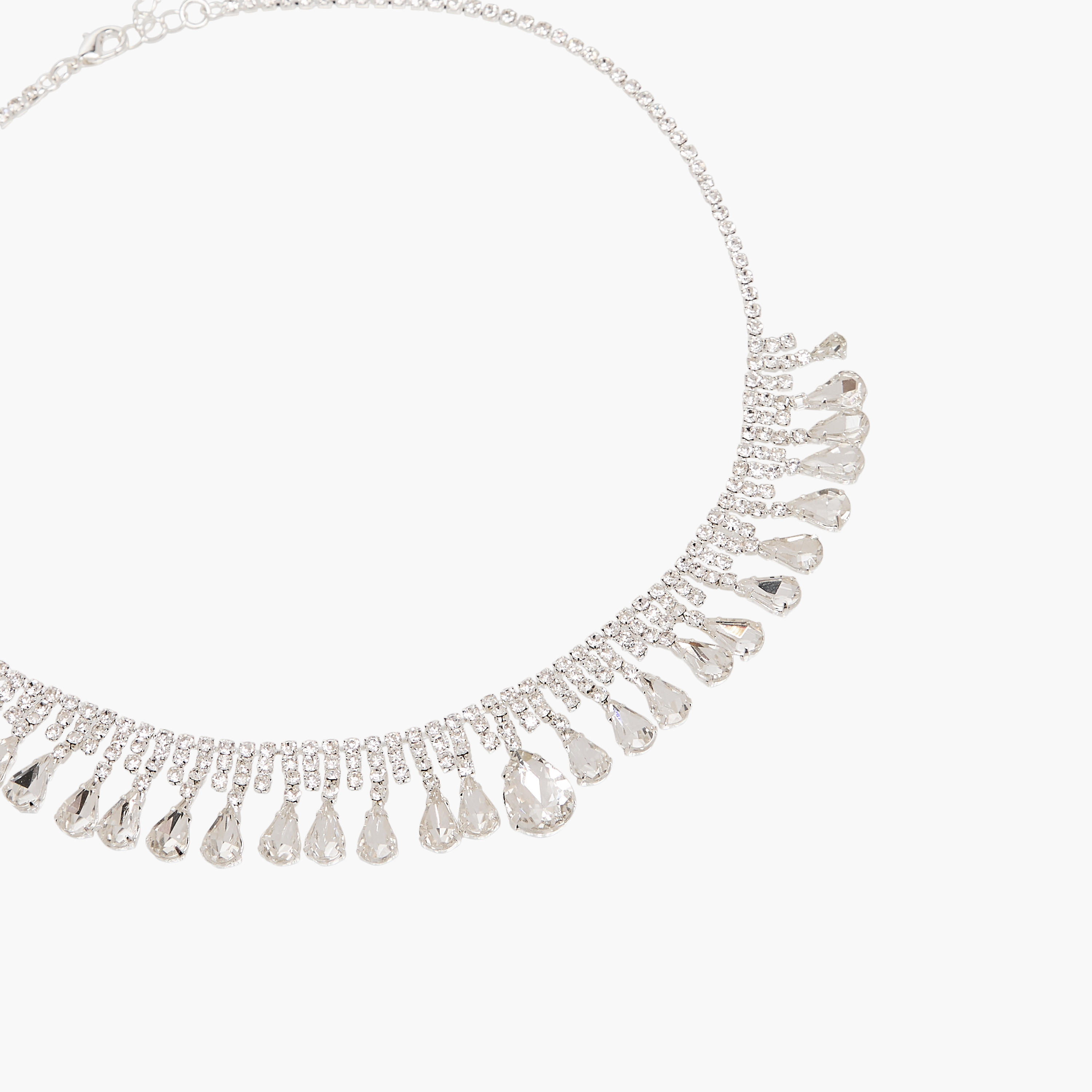 عقد مزين بالألماس بمشبك إغلاق-women-watchesandjewellery-jewellery-necklacesandpendants-image-3