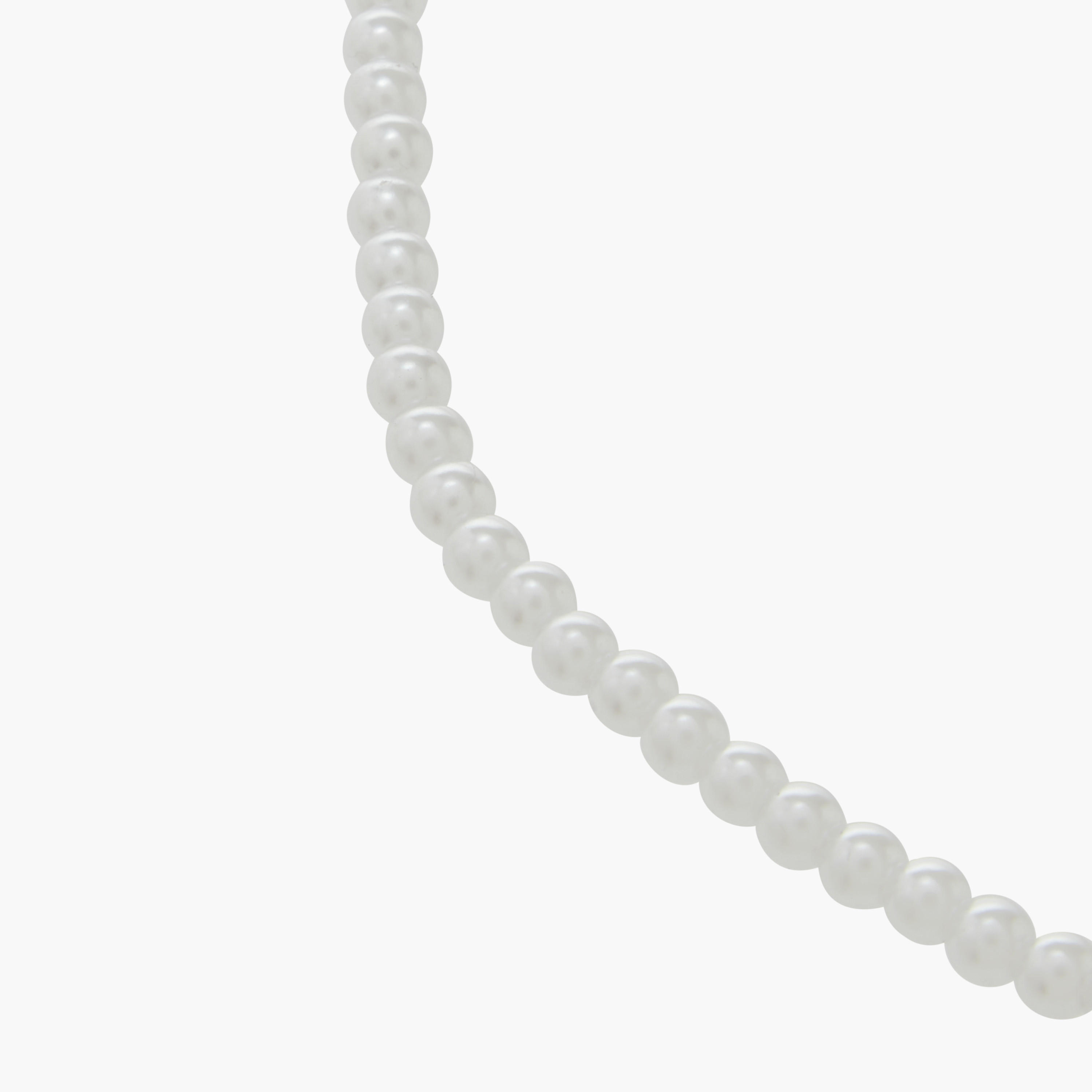 Embellished Cubic Zirconia Pearl Necklace with Lobster Clasp Closure-women-watchesandjewellery-jewellery-necklacesandpendants-image-6
