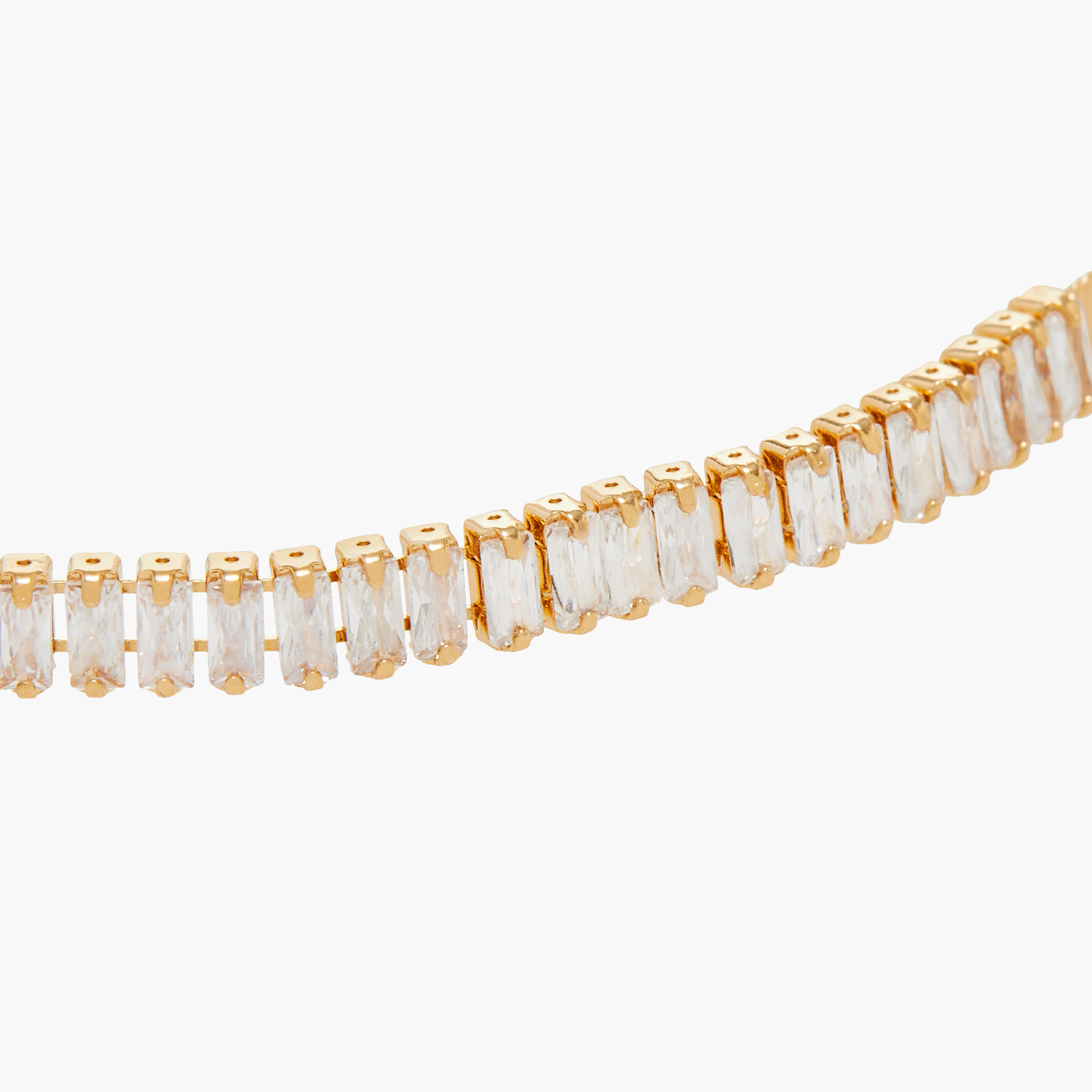 أسورة مزينة بمكعب زركونيا ومشبك إغلاق-women-watchesandjewellery-jewellery-banglesandbracelets-image-5