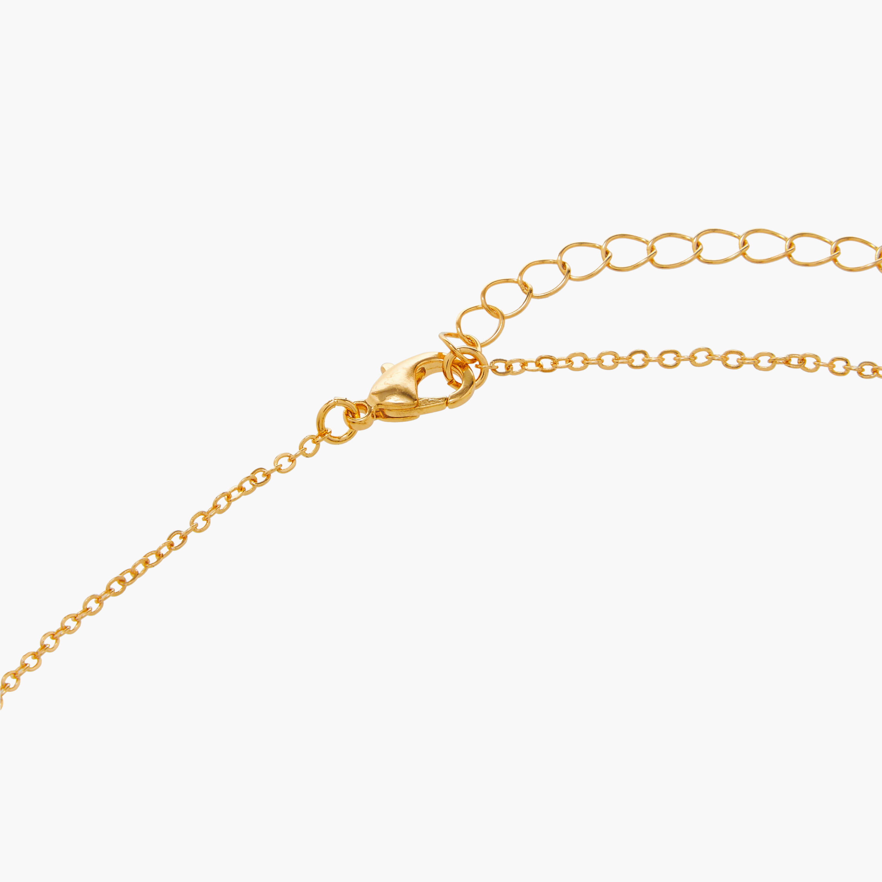 عقد بدلاية مزينة بمكعب زركونيا ومشبك إغلاق-women-watchesandjewellery-jewellery-necklacesandpendants-image-4