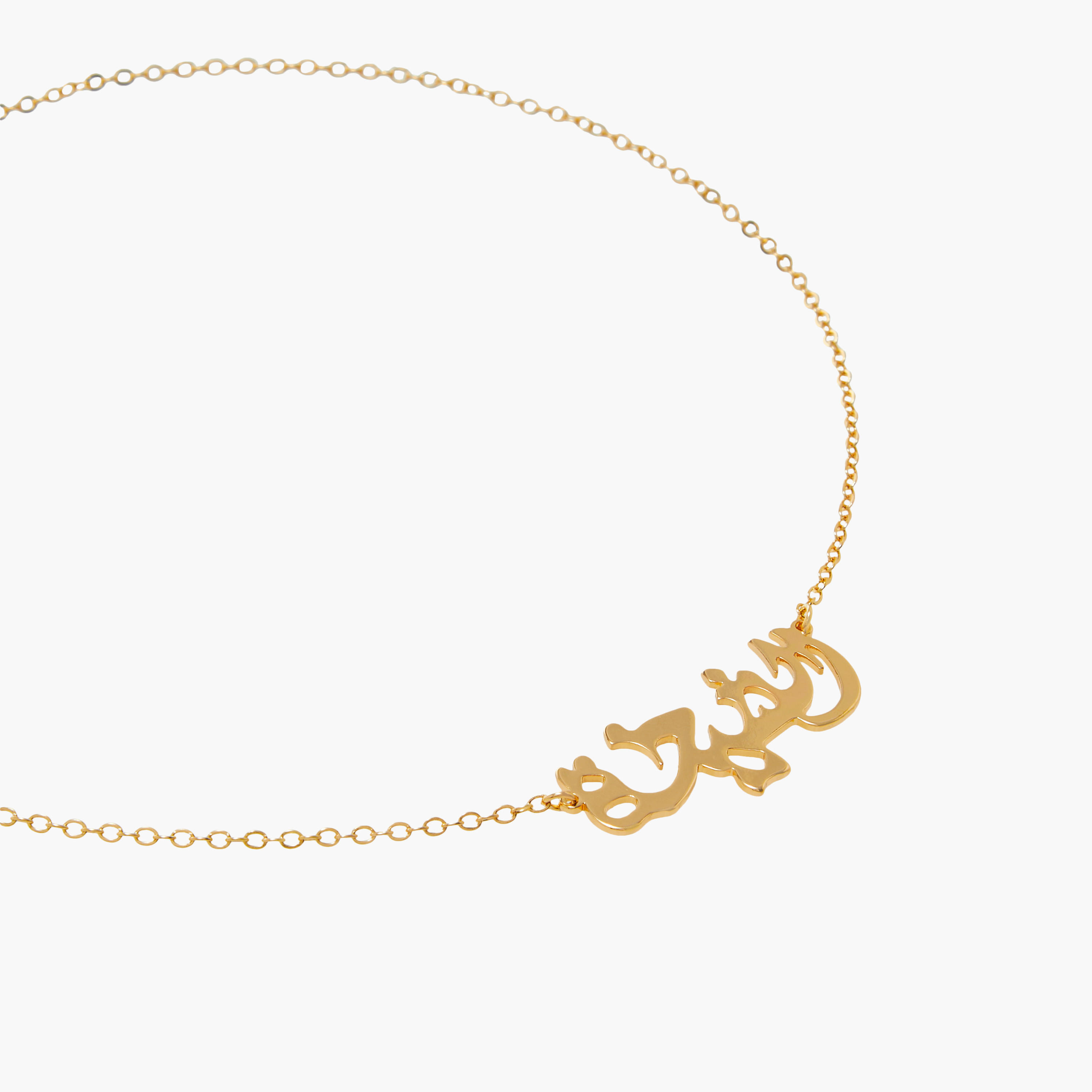 Arabic Pendant Necklace with Lobster Clasp Closure-women-watchesandjewellery-jewellery-necklacesandpendants-image-3