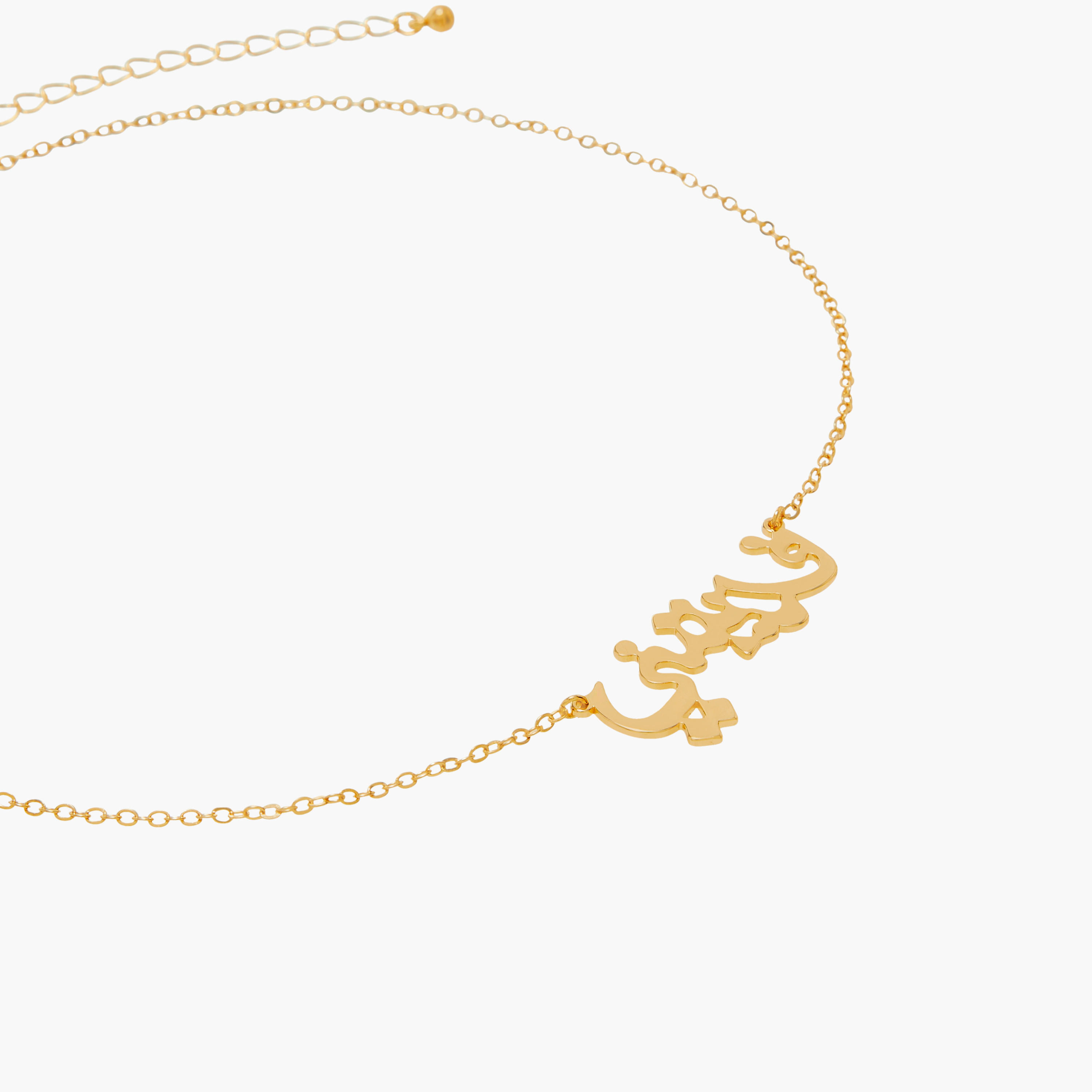 Arabic Pendant Necklace with Lobster Clasp Closure-women-watchesandjewellery-jewellery-necklacesandpendants-image-3