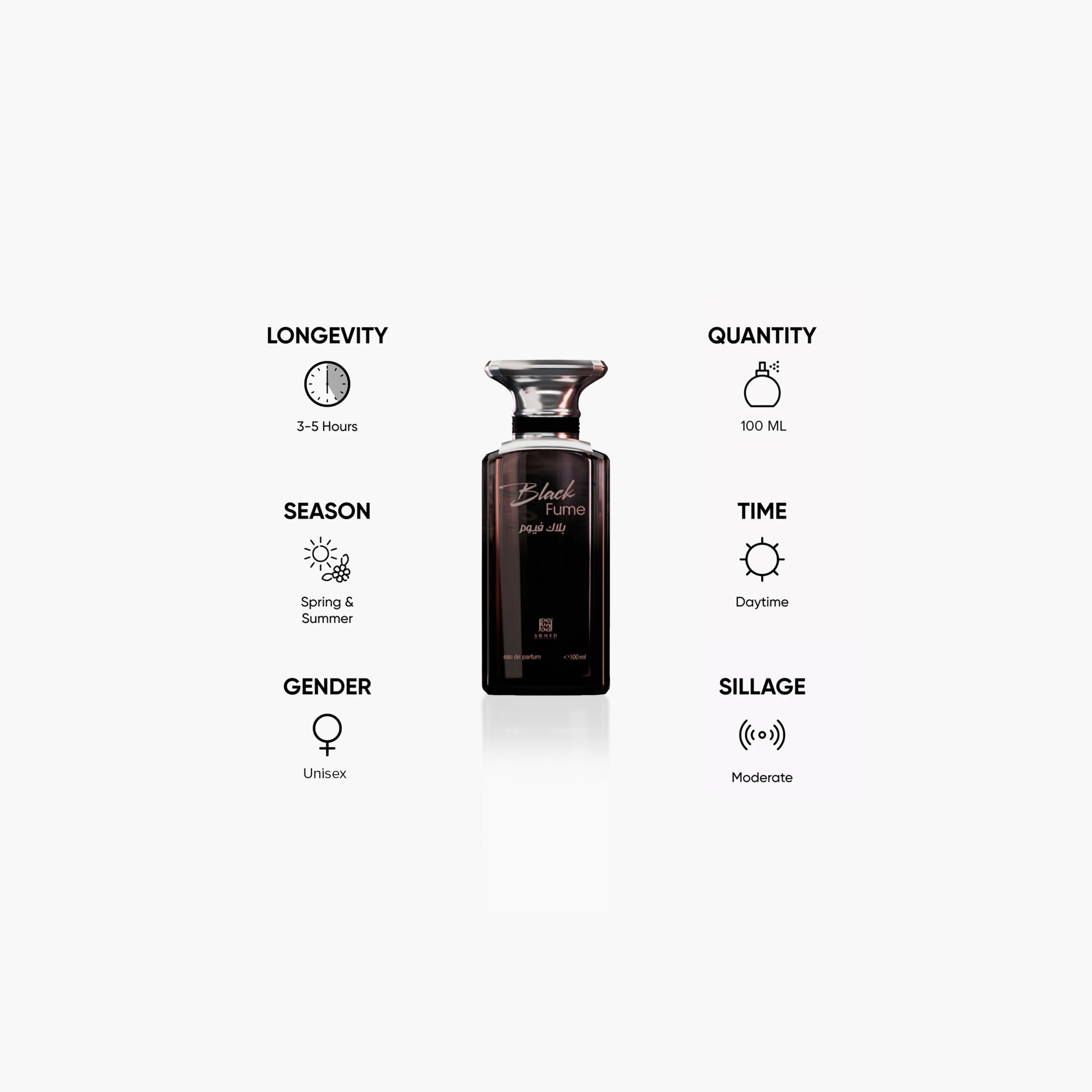 Ahmed Al Maghribi Black Fumes Eau de Parfum - 100 ml-beautyandpersonalcare-fragrance-unisex-image-5