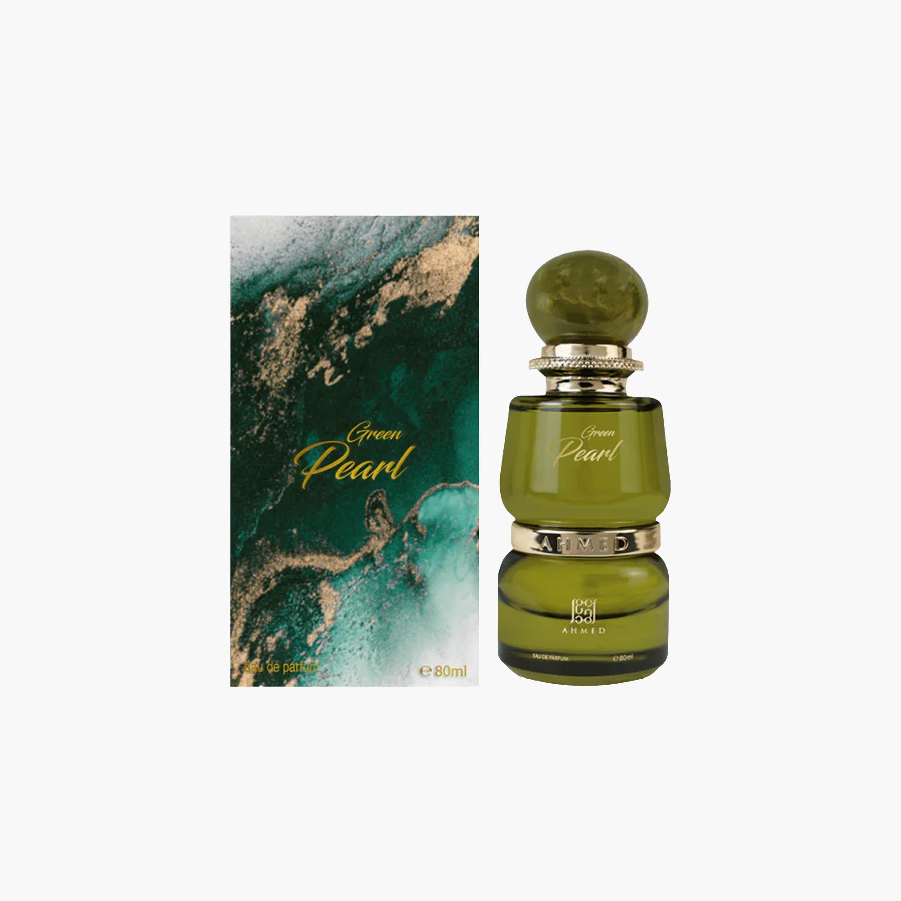 Ahmed Al Maghribi Green Pearl Eau de Parfum - 80 ml-beautyandpersonalcare-fragrance-unisex-image-3