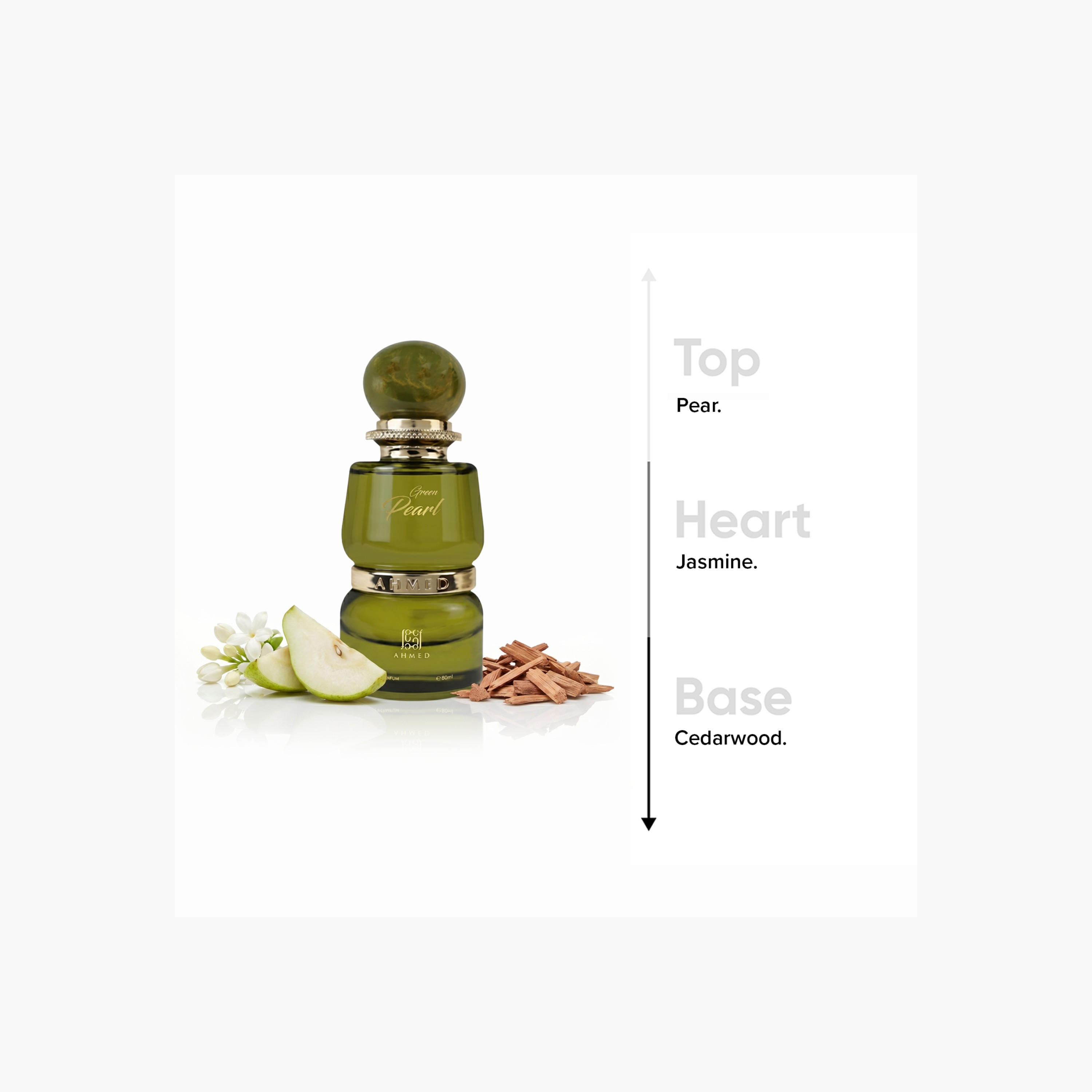 Ahmed Al Maghribi Green Pearl Eau de Parfum - 80 ml-beautyandpersonalcare-fragrance-unisex-image-5