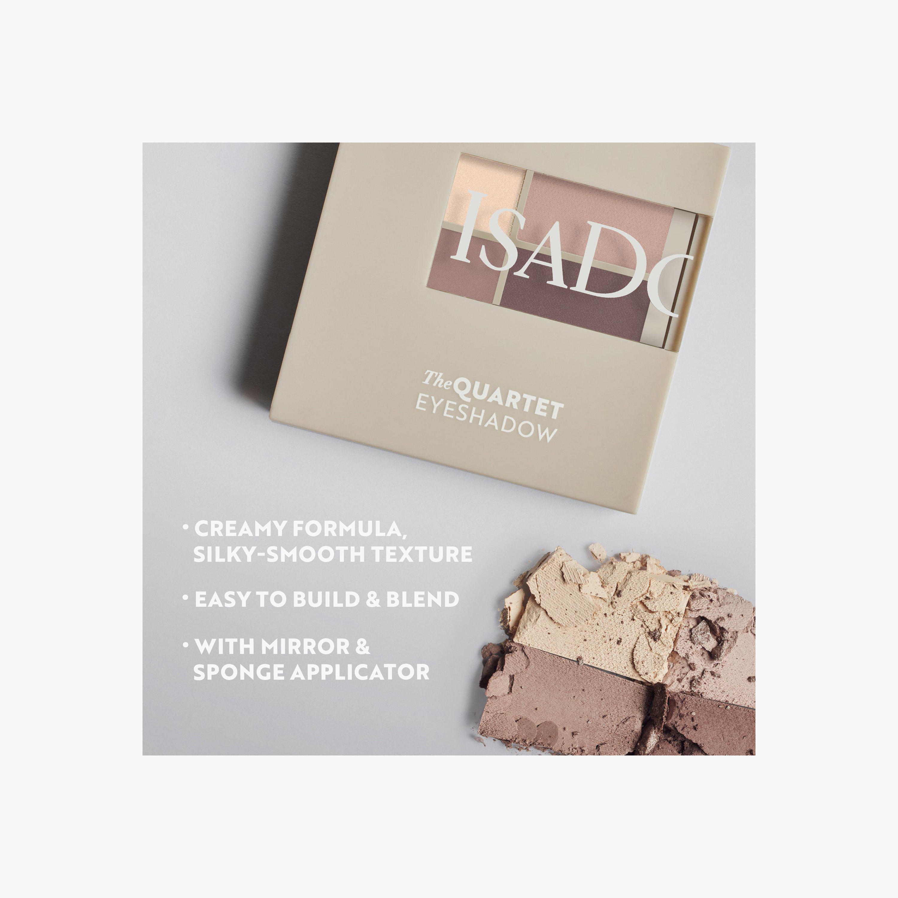 Isadora The Quartet Eyeshadow - 3.5 gms-beautyandpersonalcare-makeup-eyes-eyeshadows-image-4
