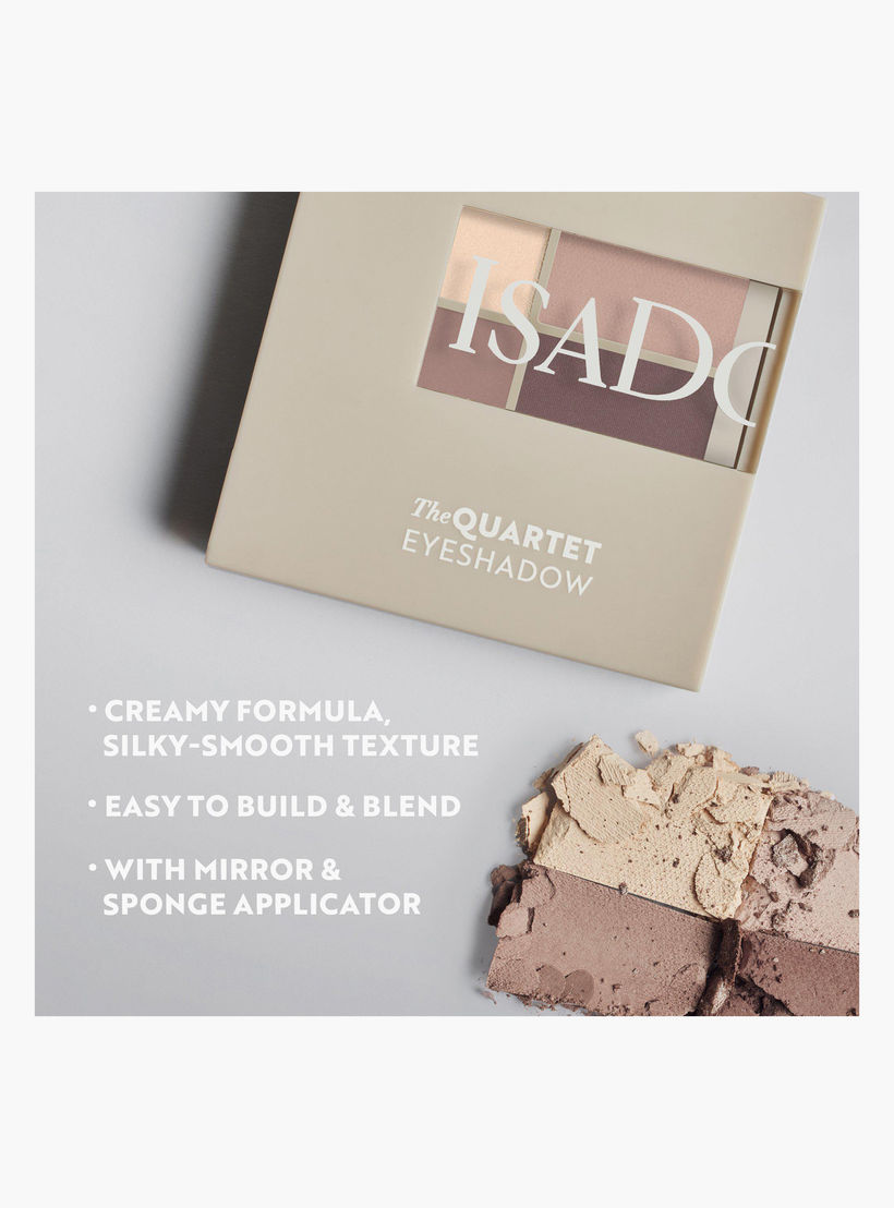 Isadora The Quartet Eyeshadow - 3.5 gms-beautyandpersonalcare-makeup-eyes-eyeshadows-image-4