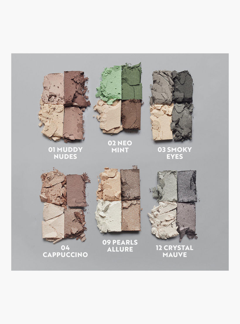 Isadora The Quartet Eyeshadow - 3.5 gms-beautyandpersonalcare-makeup-eyes-eyeshadows-image-5