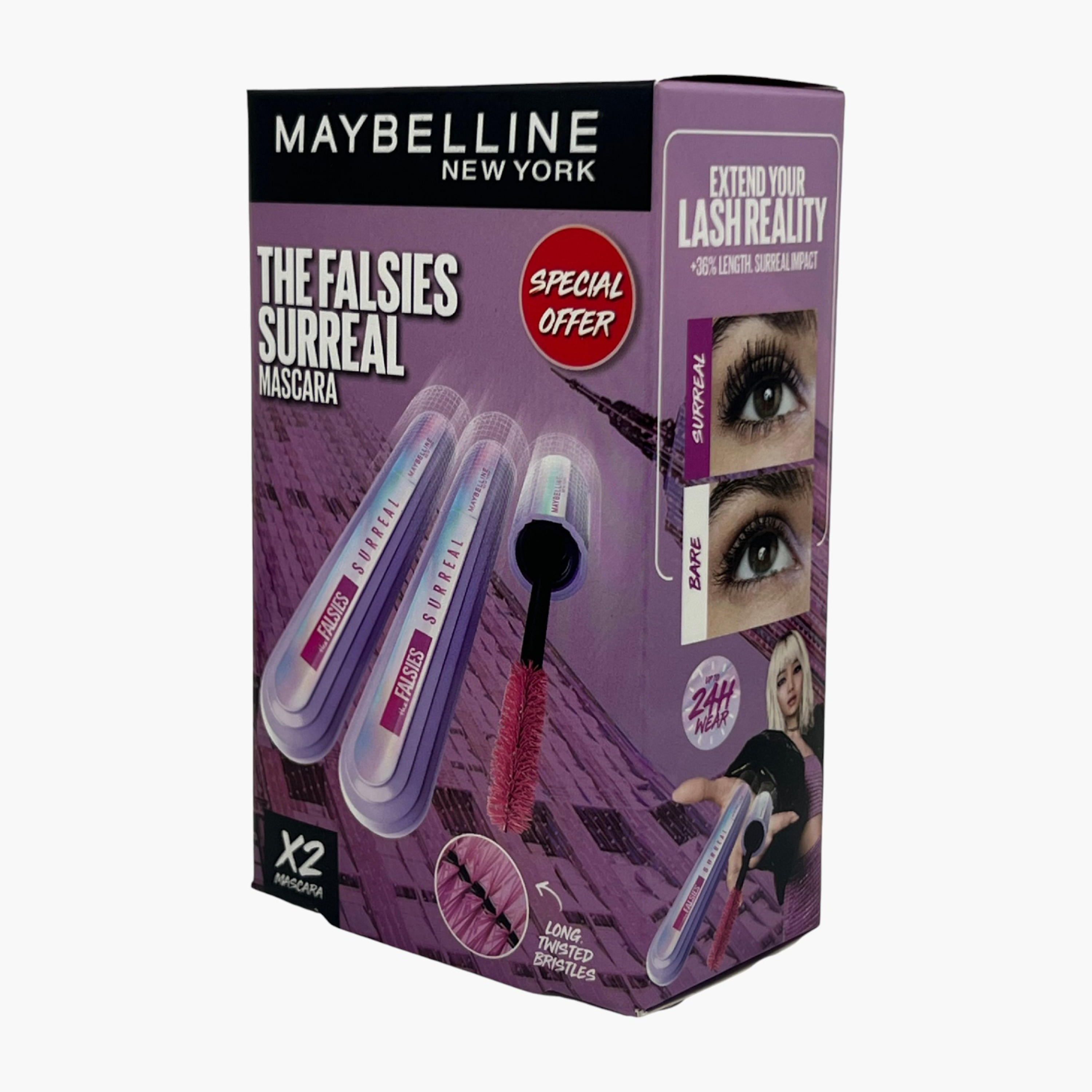 Maybelline New York Falsies Surreal Extension Mascara - Set of 2-beautyandpersonalcare-giftsets-image-2