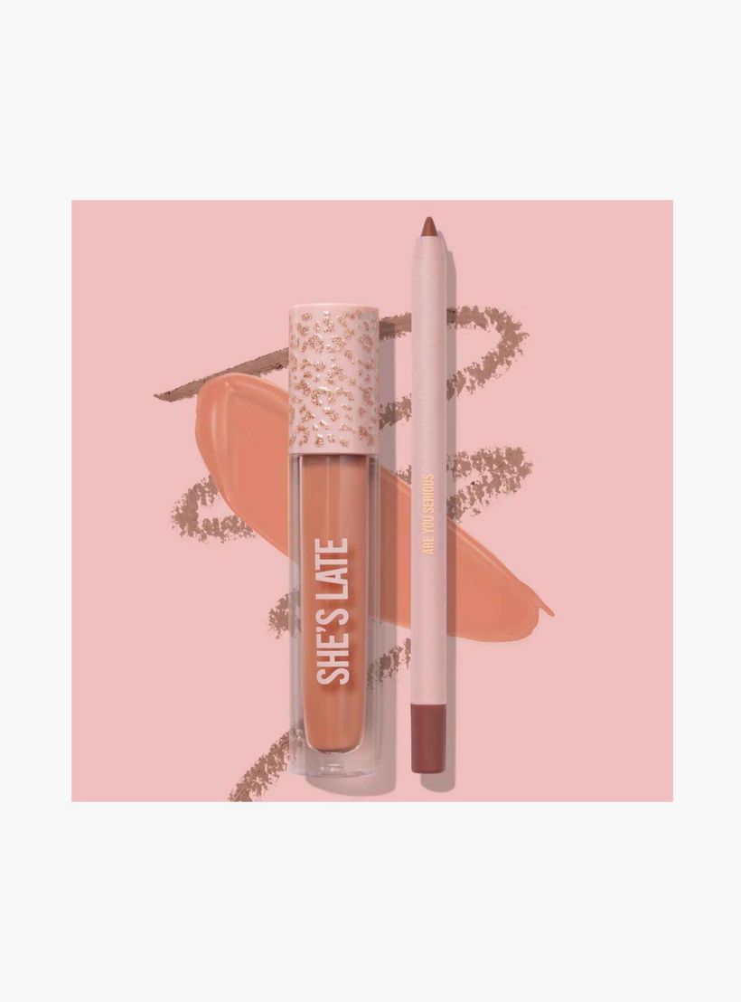 Beauty Creations Shes Late Lip Pencil and Lip Gloss-beautyandpersonalcare-giftsets-image-2