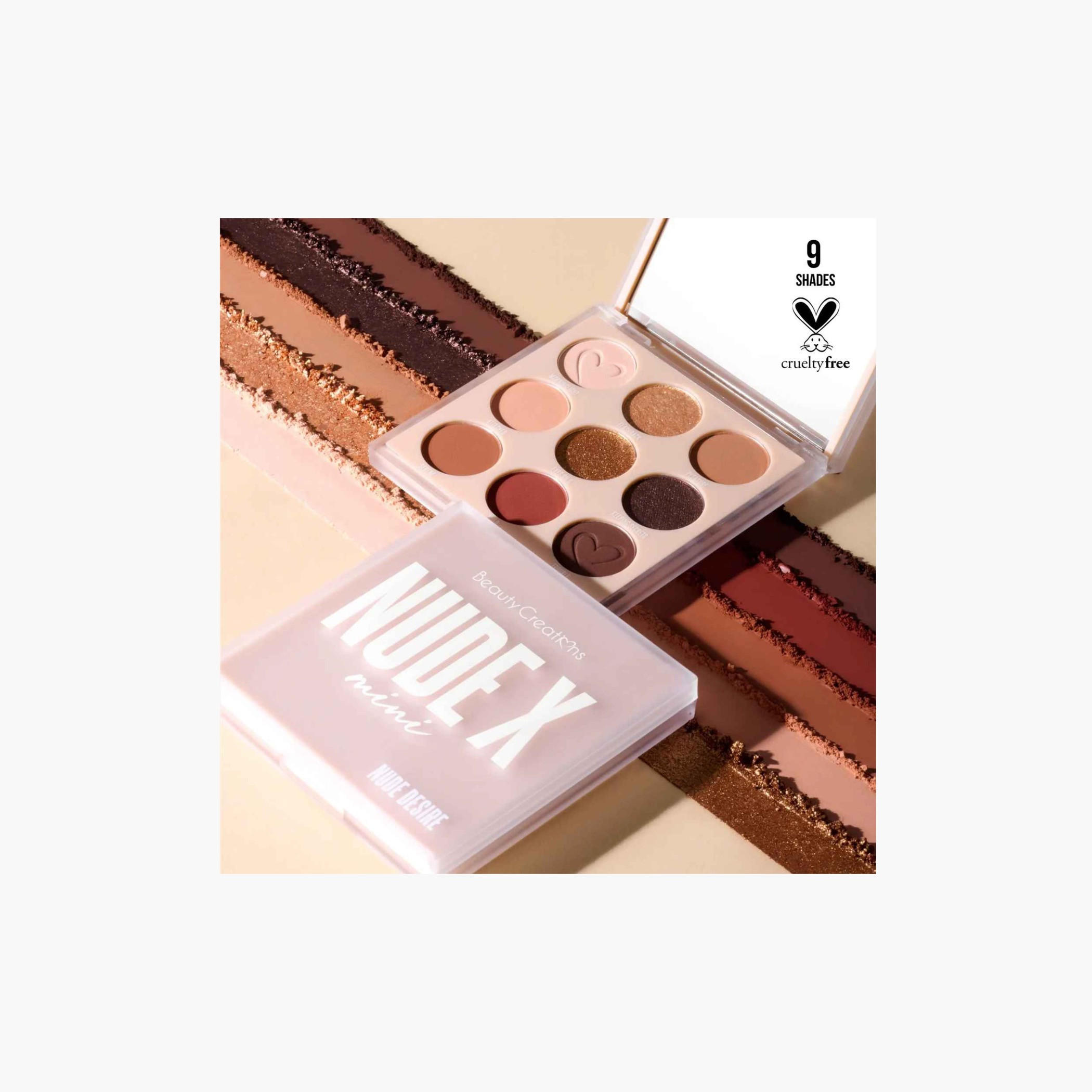 باليت ظلال عيون نود إكس ميني ماي أتراكتيف 9 ألوان من بيوتي كرييشنز-beautyandpersonalcare-makeup-eyes-eyeshadows-image-1