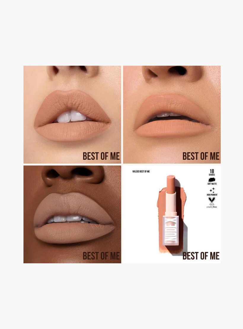 أحمر شفاه نود إكس ماتيه من بيوتي كرييشنز-beautyandpersonalcare-makeup-lips-lipsticks-image-2