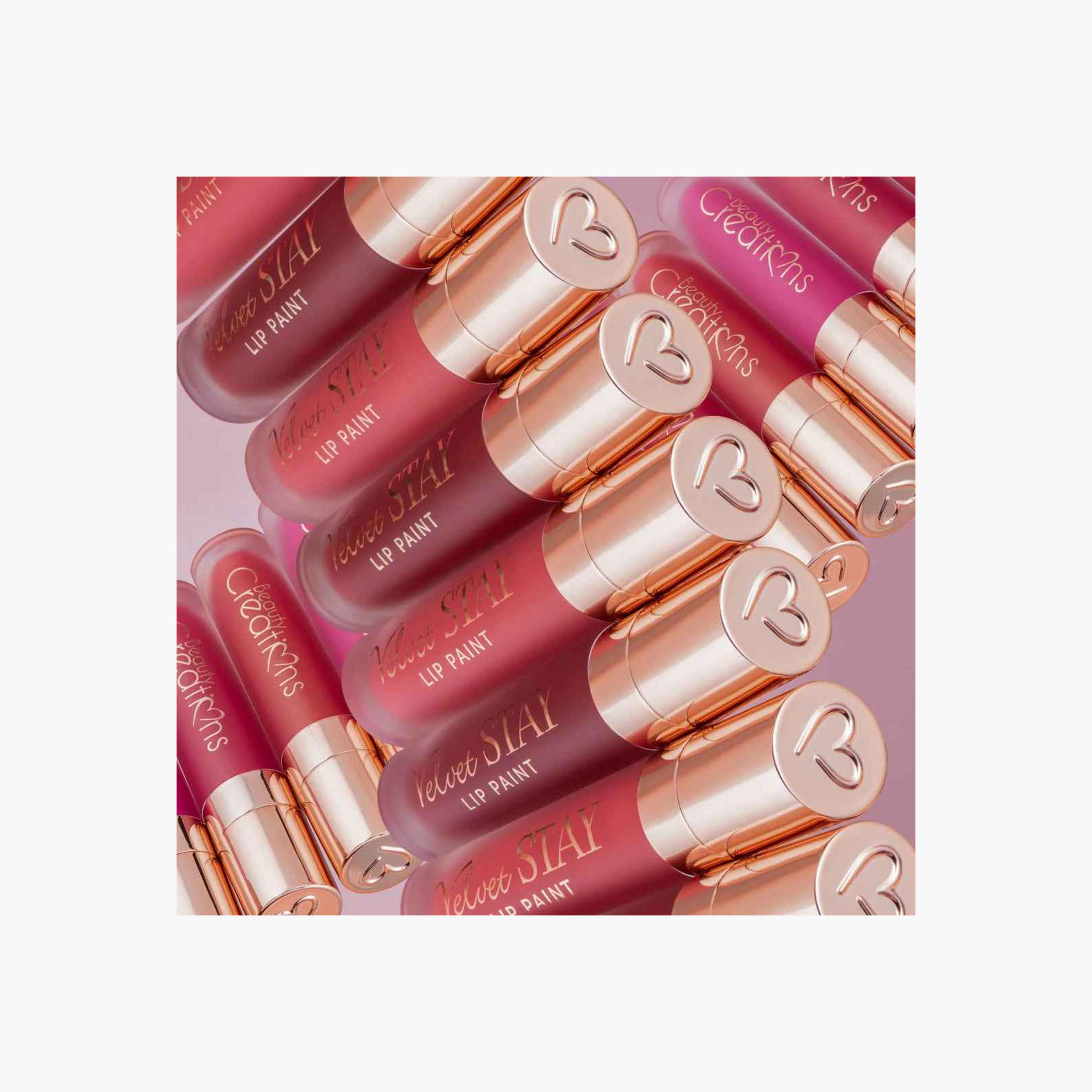 أحمر شفاه سائل فيلفيت ستاي من بيوتي كرييشنز-beautyandpersonalcare-makeup-lips-liquidlipsticks-image-4