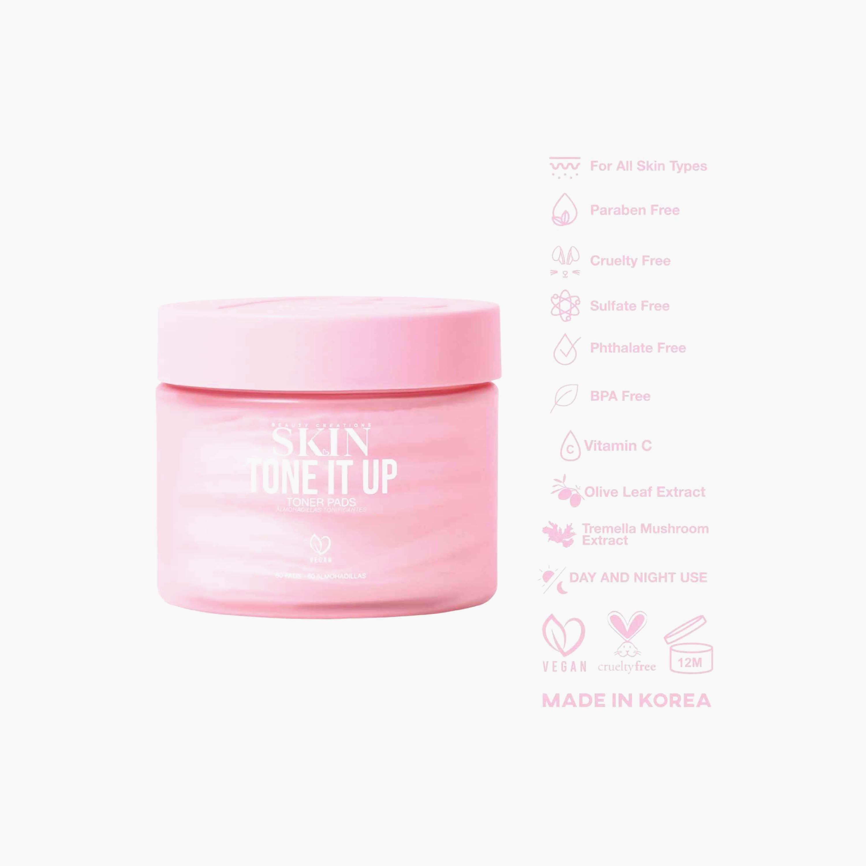 Beauty Creations Skin Tone It Up Toner Pads-beautyandpersonalcare-skin-cleansers-tonerandmists-image-2
