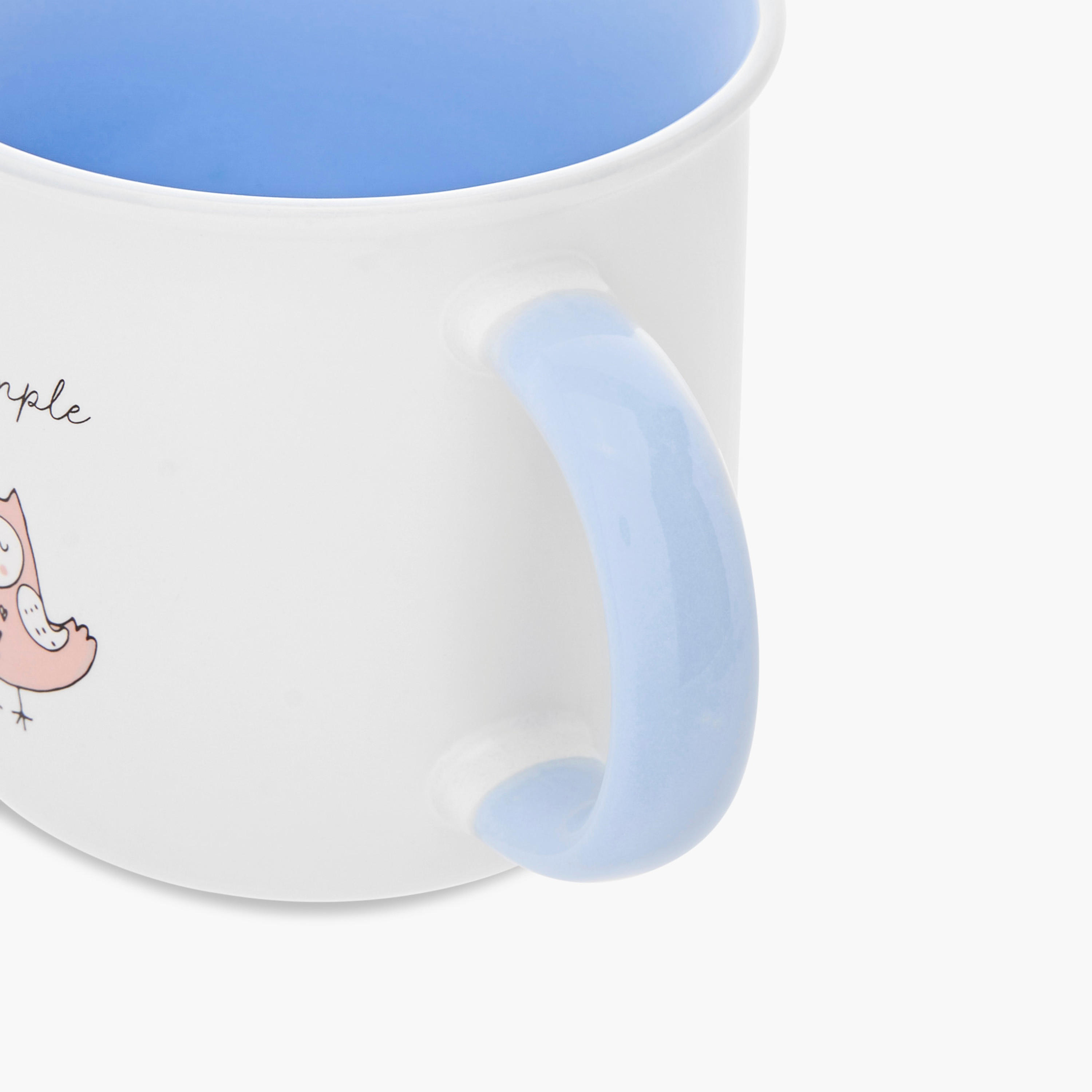 Owl Print New Bone China Mug with Handle - 355 ml-household-dining-teaandcoffee-mugsandcups-image-2