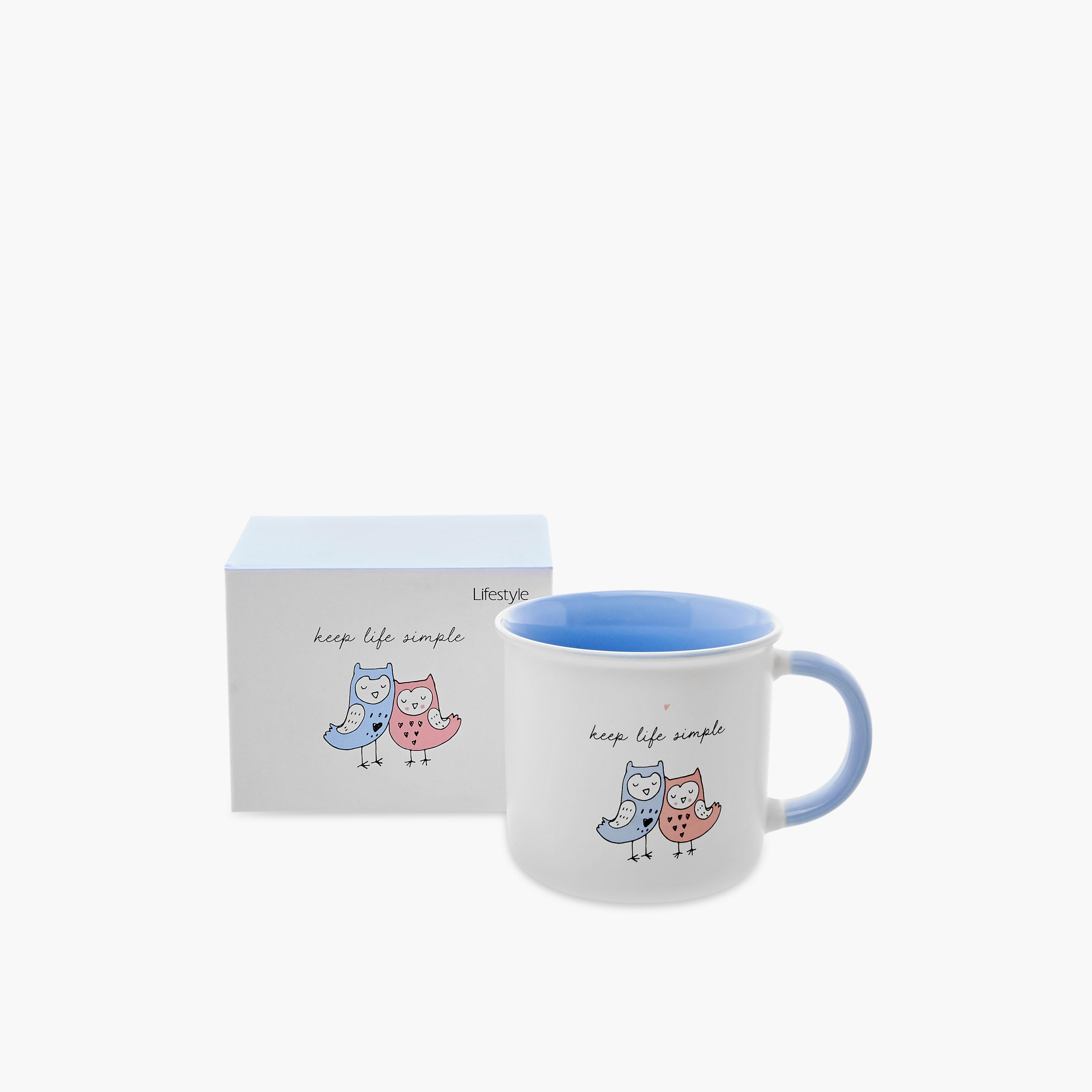 Owl Print New Bone China Mug with Handle - 355 ml-household-dining-teaandcoffee-mugsandcups-image-4