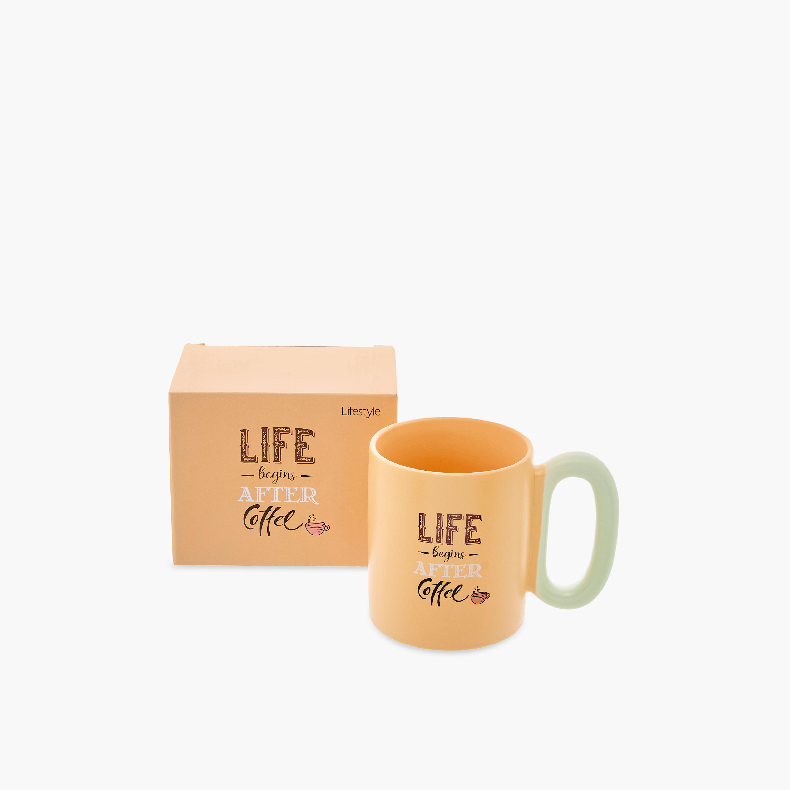 Slogan Print New Bone China Mug with Handle - 340 ml-household-dining-teaandcoffee-mugsandcups-image-4