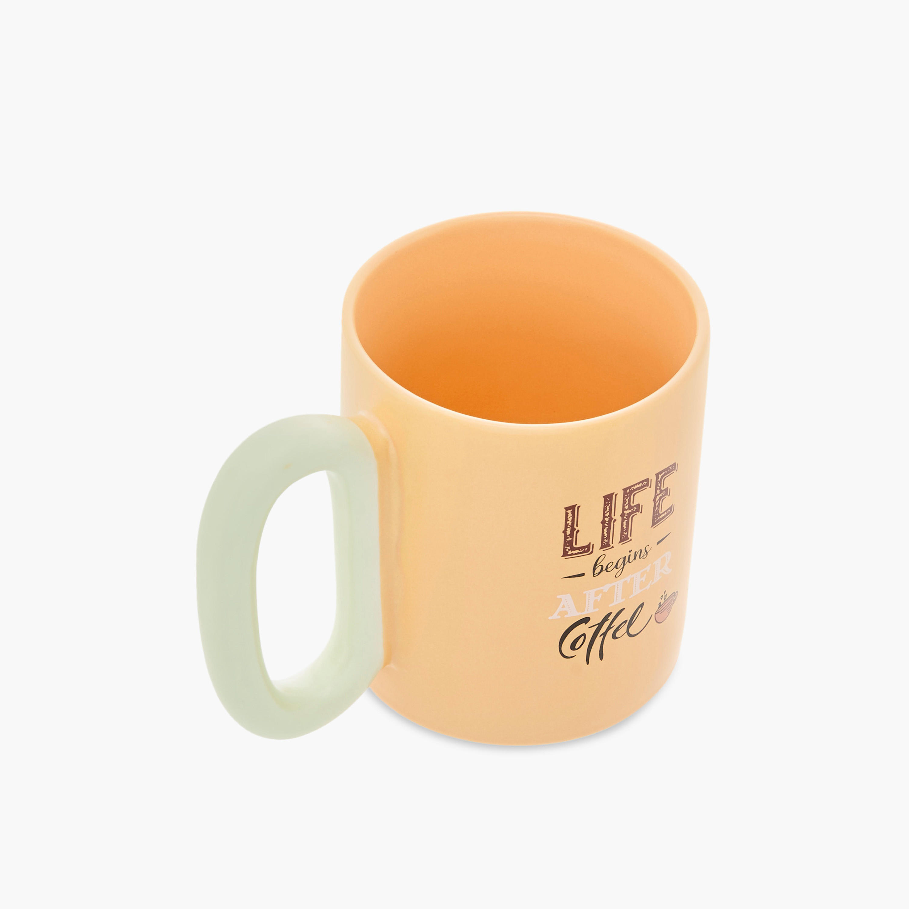 Slogan Print New Bone China Mug with Handle - 340 ml-household-dining-teaandcoffee-mugsandcups-image-2