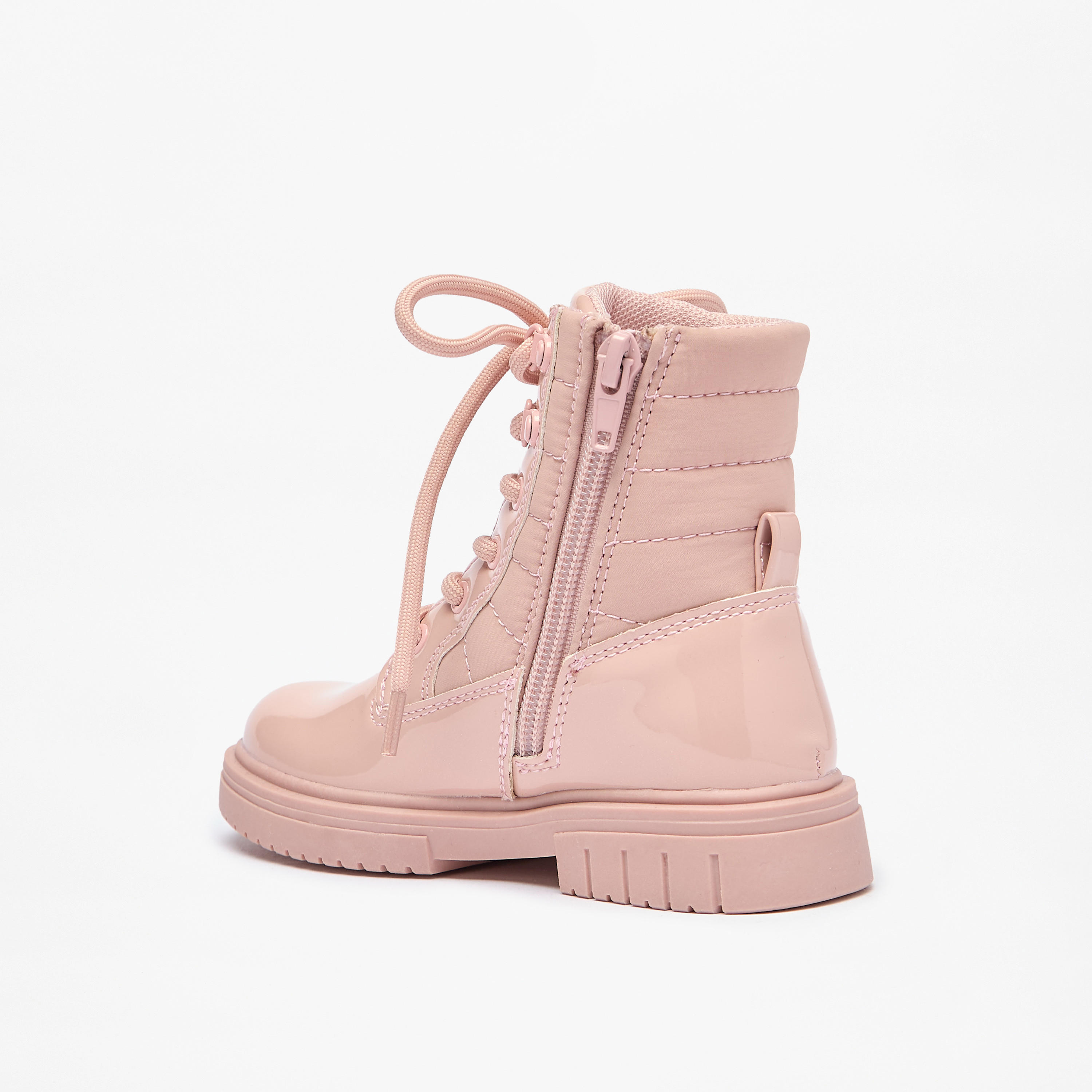 بوت بناتي مبطّن بطول الكاحل وسحاب إغلاق من لي كوبر-girls-shoes-boots-image-2
