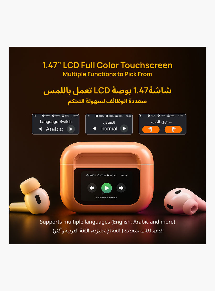 Touchmate LCD Wireless Earbuds-electronics-headphonesandearphones-image-3