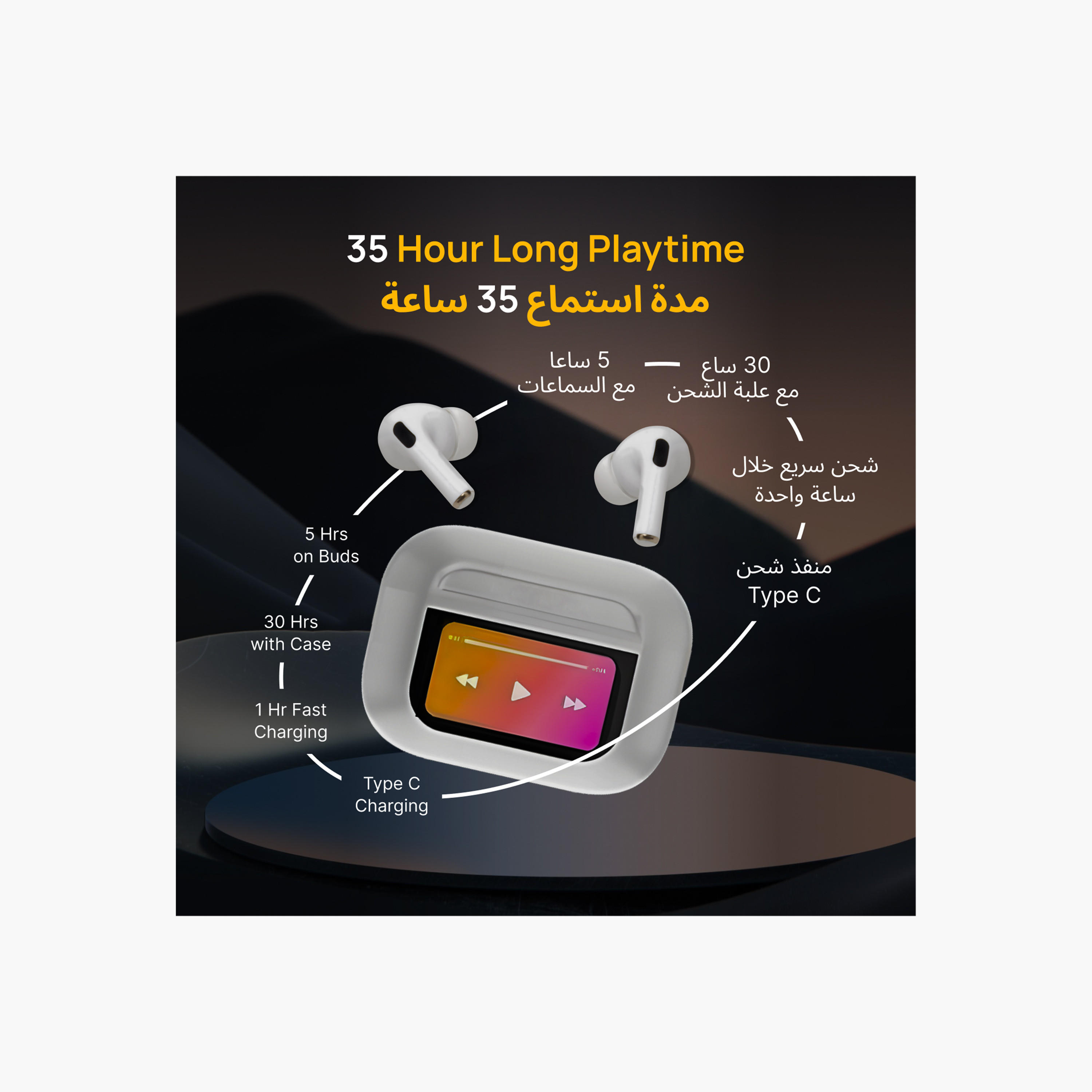 Touchmate LCD Wireless Earbuds-electronics-headphonesandearphones-image-5
