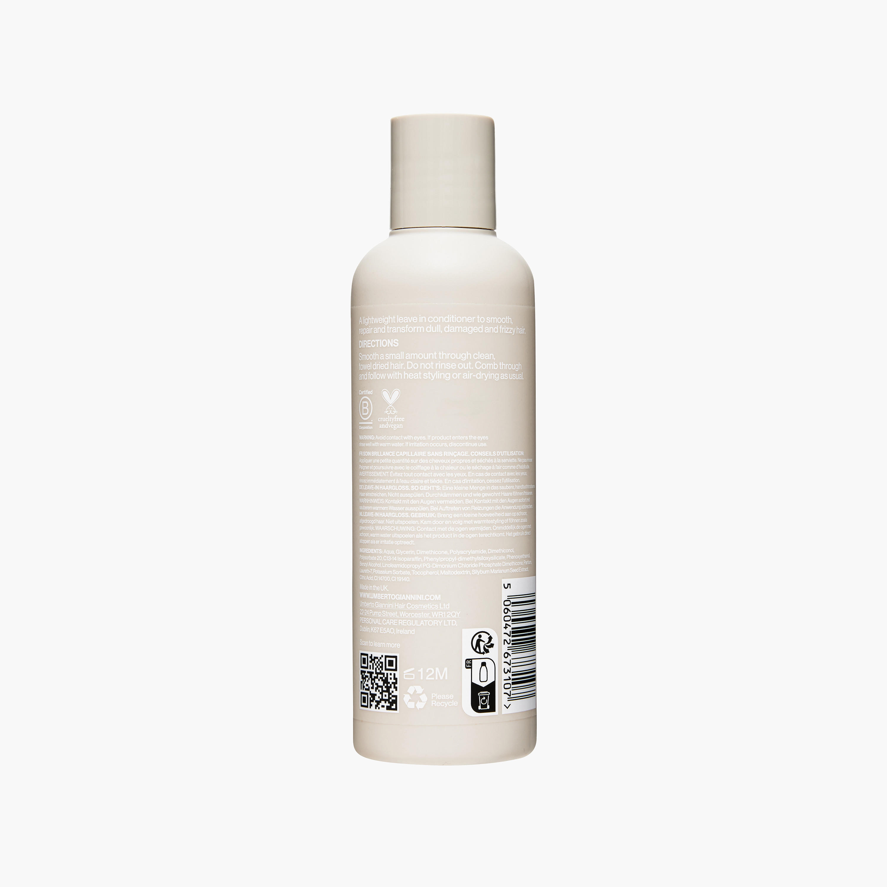 Umberto Giannini Hair Gloss High Shine Smoothing Balm - 180 ml-beautyandpersonalcare-hair-hairstyling-hairgels-image-2