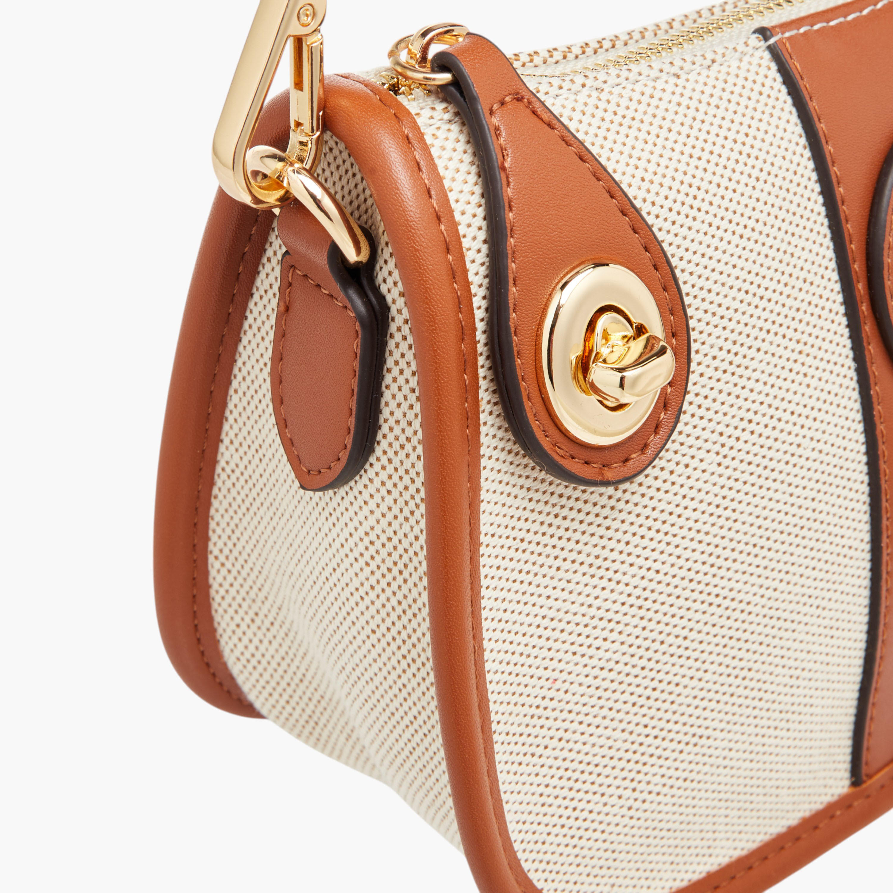 شنطة كروس بودي بارزة الملمس بسحاب إغلاق وحزام قابل للفصل من سيليست-women-bagsandwallets-handbags-image-5