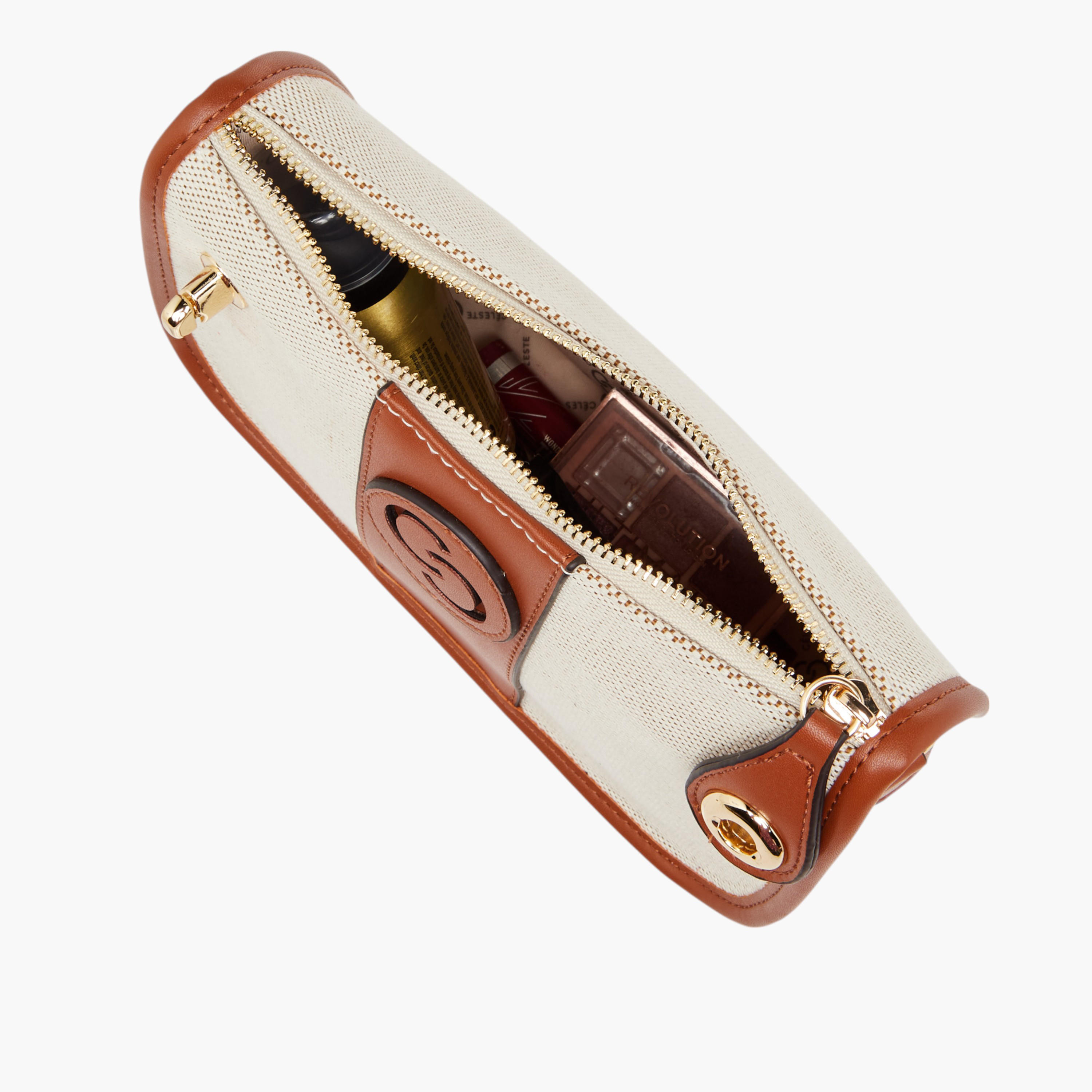 شنطة كروس بودي بارزة الملمس بسحاب إغلاق وحزام قابل للفصل من سيليست-women-bagsandwallets-handbags-image-8