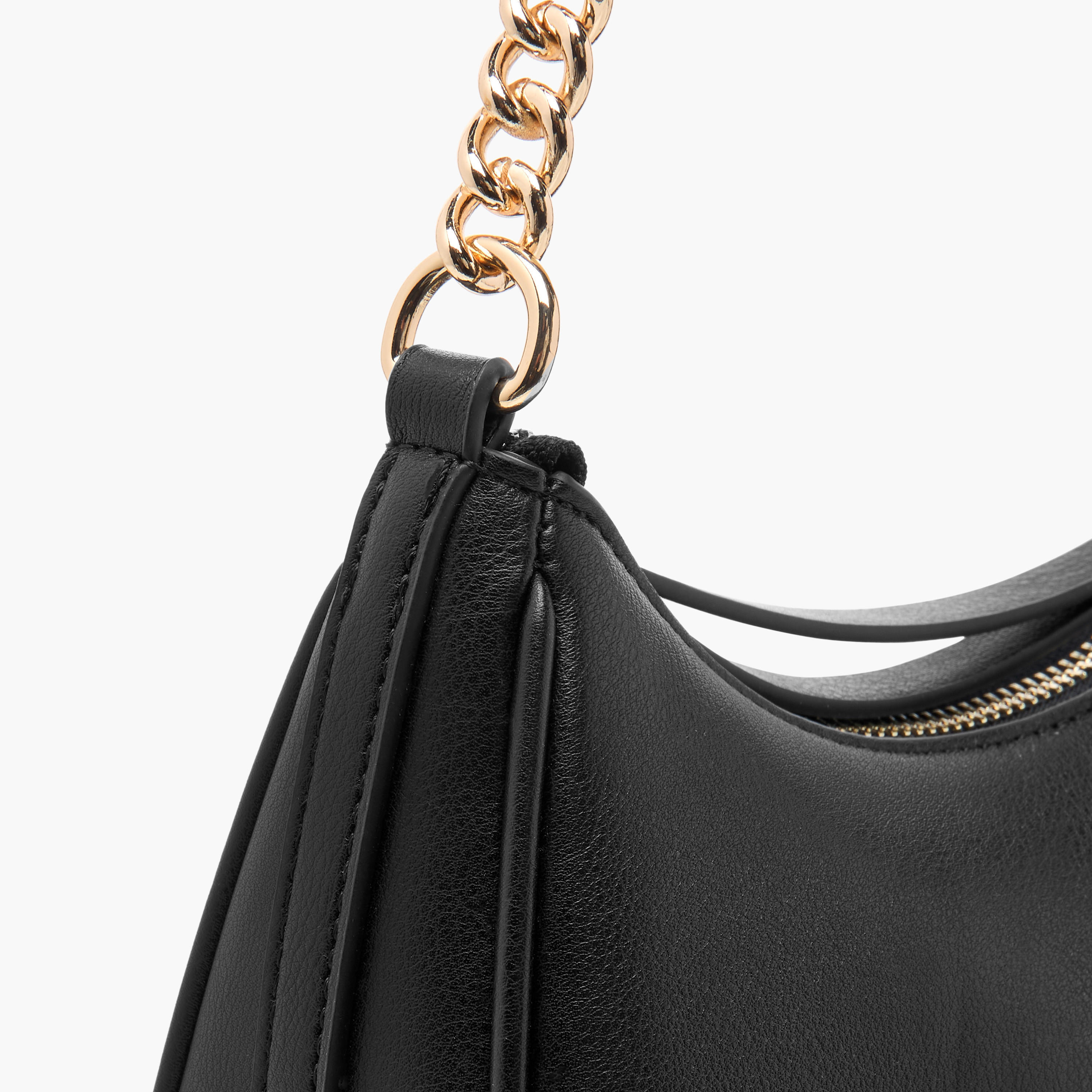 Celeste Textured Crossbody Bag with Zip Closure and Adjustable Strap-women-bagsandwallets-handbags-image-5