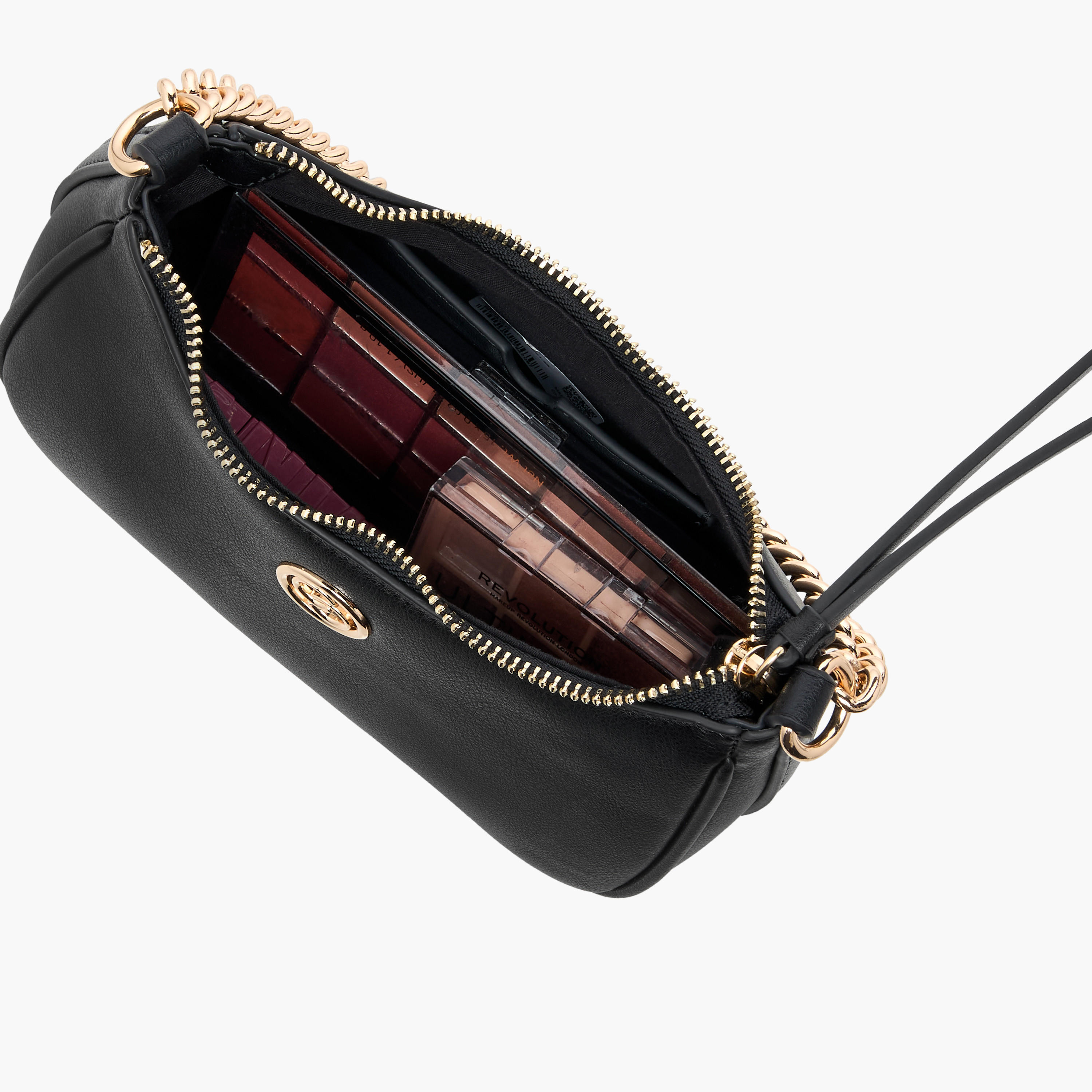 Celeste Textured Crossbody Bag with Zip Closure and Adjustable Strap-women-bagsandwallets-handbags-image-7