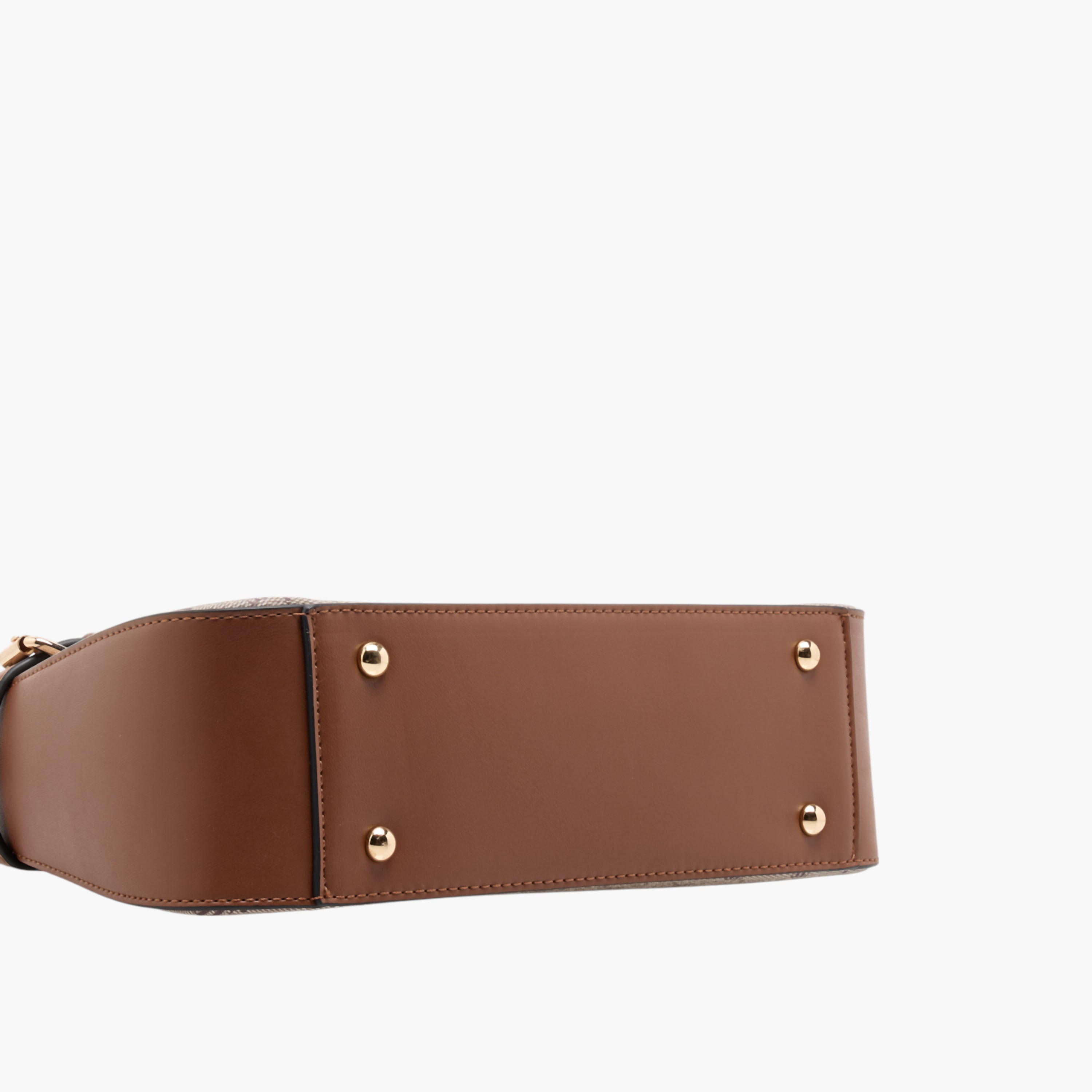 شنطة كتف بحزام قابل للفصل وسحاب إغلاق وطبعات مونوجرام من إيل-women-bagsandwallets-handbags-image-6