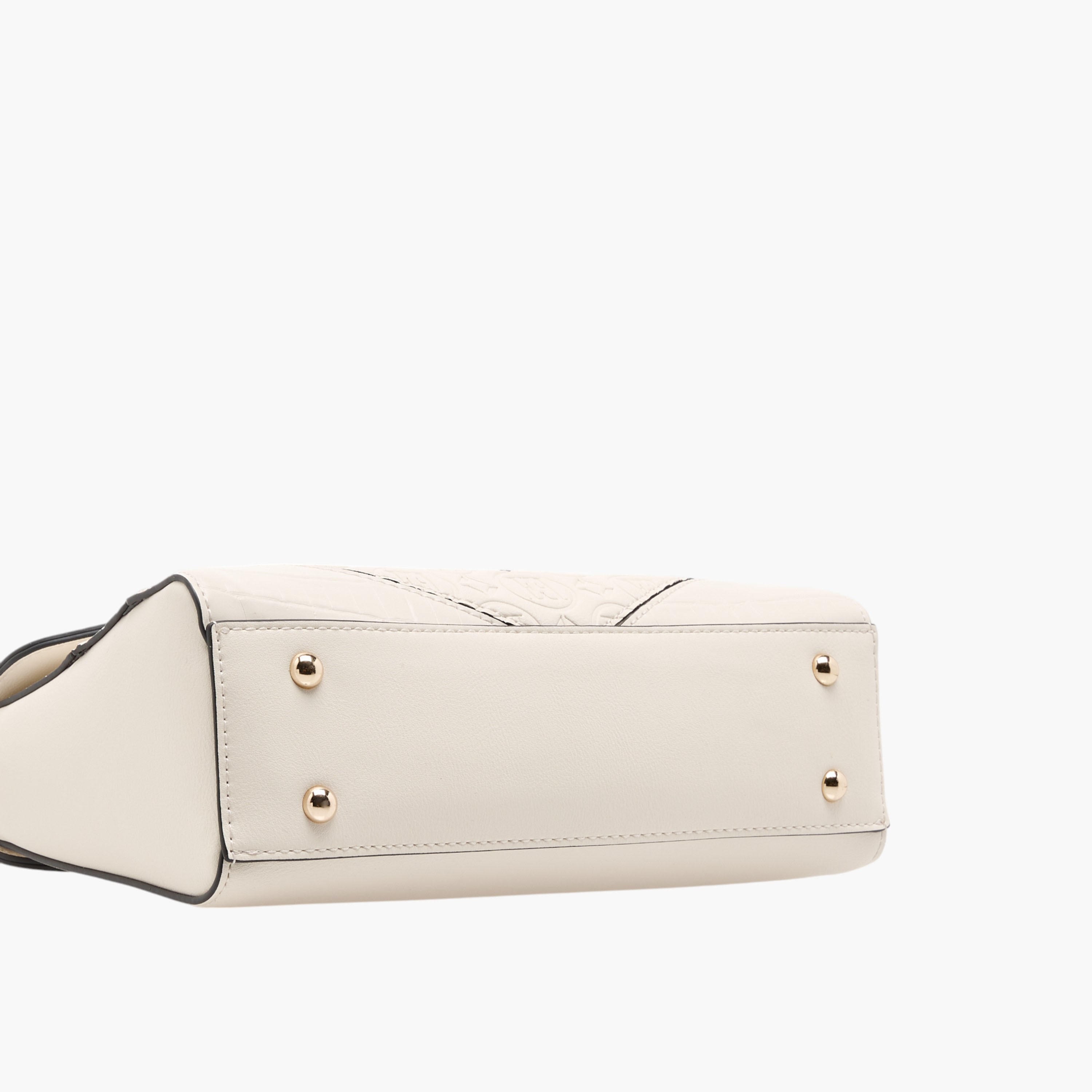 شنطة ساتشيل بحزام قابل للفصل وطية إغلاق ونقوش مونوجرام من إيل-women-bagsandwallets-handbags-image-6