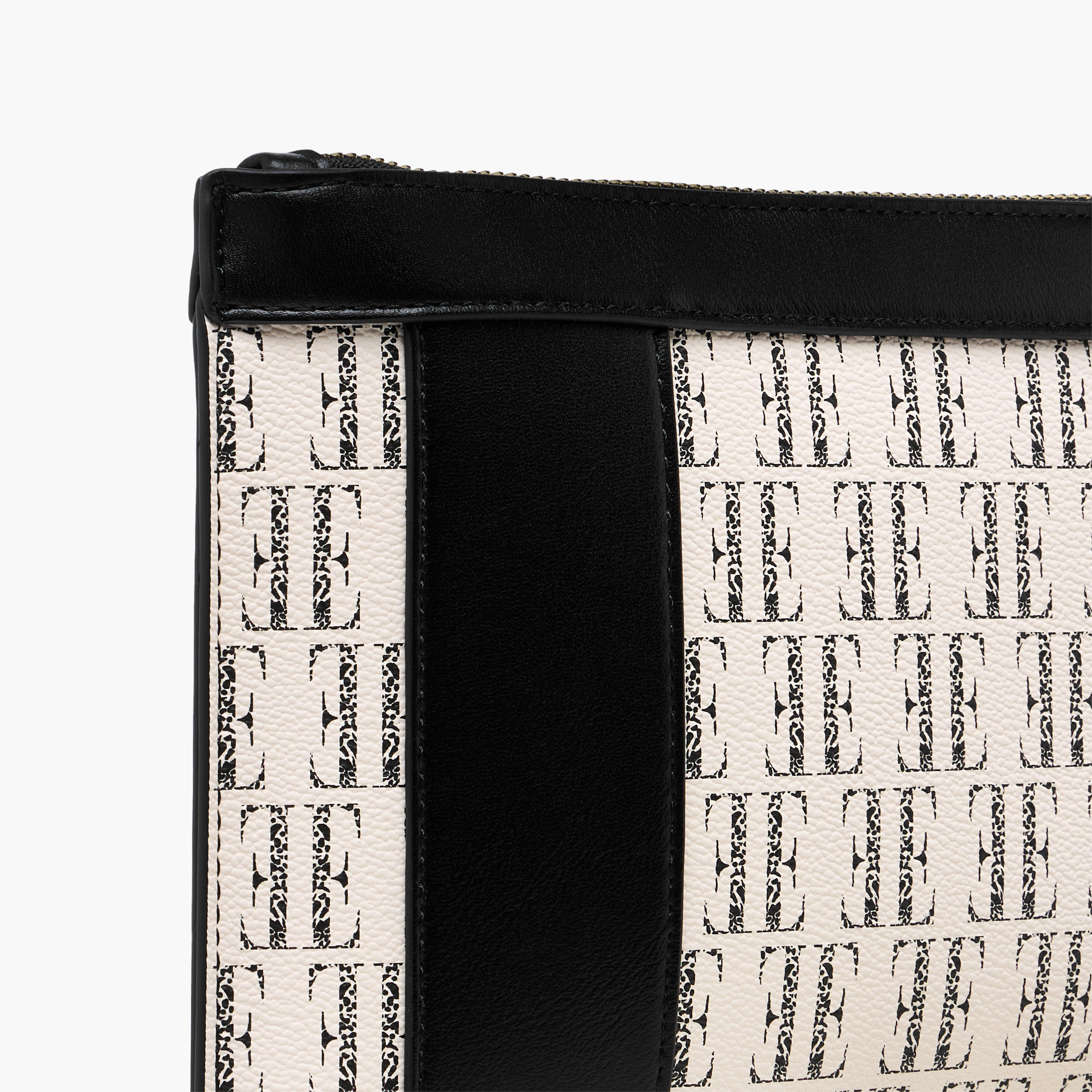 Elle Monogram Print Clutch with Zip Closure-women-bagsandwallets-handbags-image-5