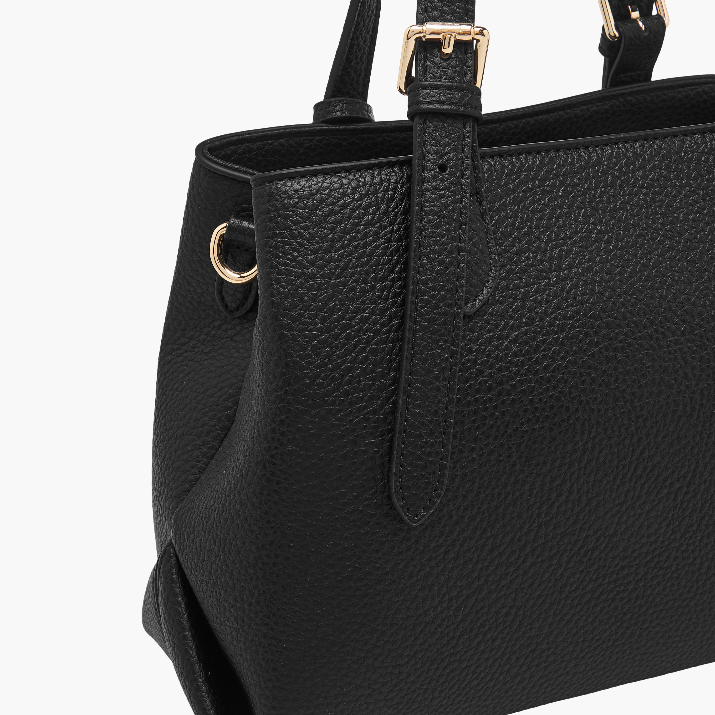 Celeste Solid Tote Bag with Double Handles and Detachable Strap-women-bagsandwallets-handbags-image-5