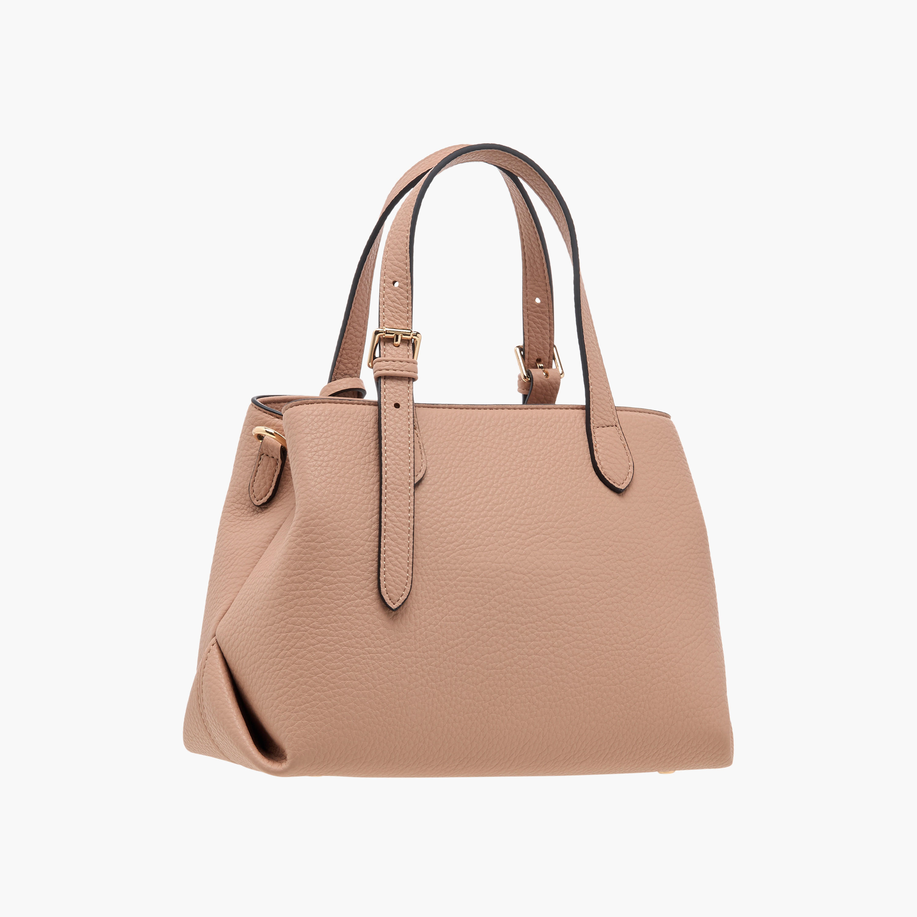 Celeste Solid Tote Bag with Double Handles and Detachable Strap-women-bagsandwallets-handbags-image-3