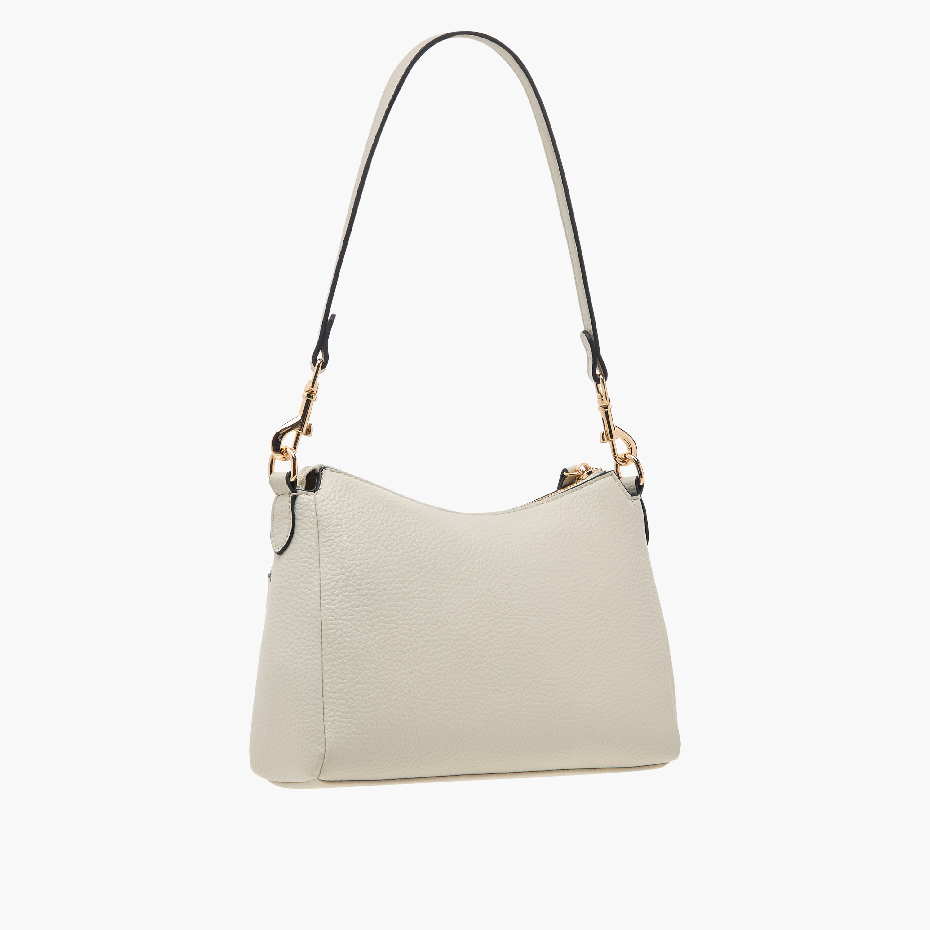 شنطة كتف بارزة الملمس بحزام قابل للفصل وسحاب إغلاق من سيليست-women-bagsandwallets-handbags-image-3